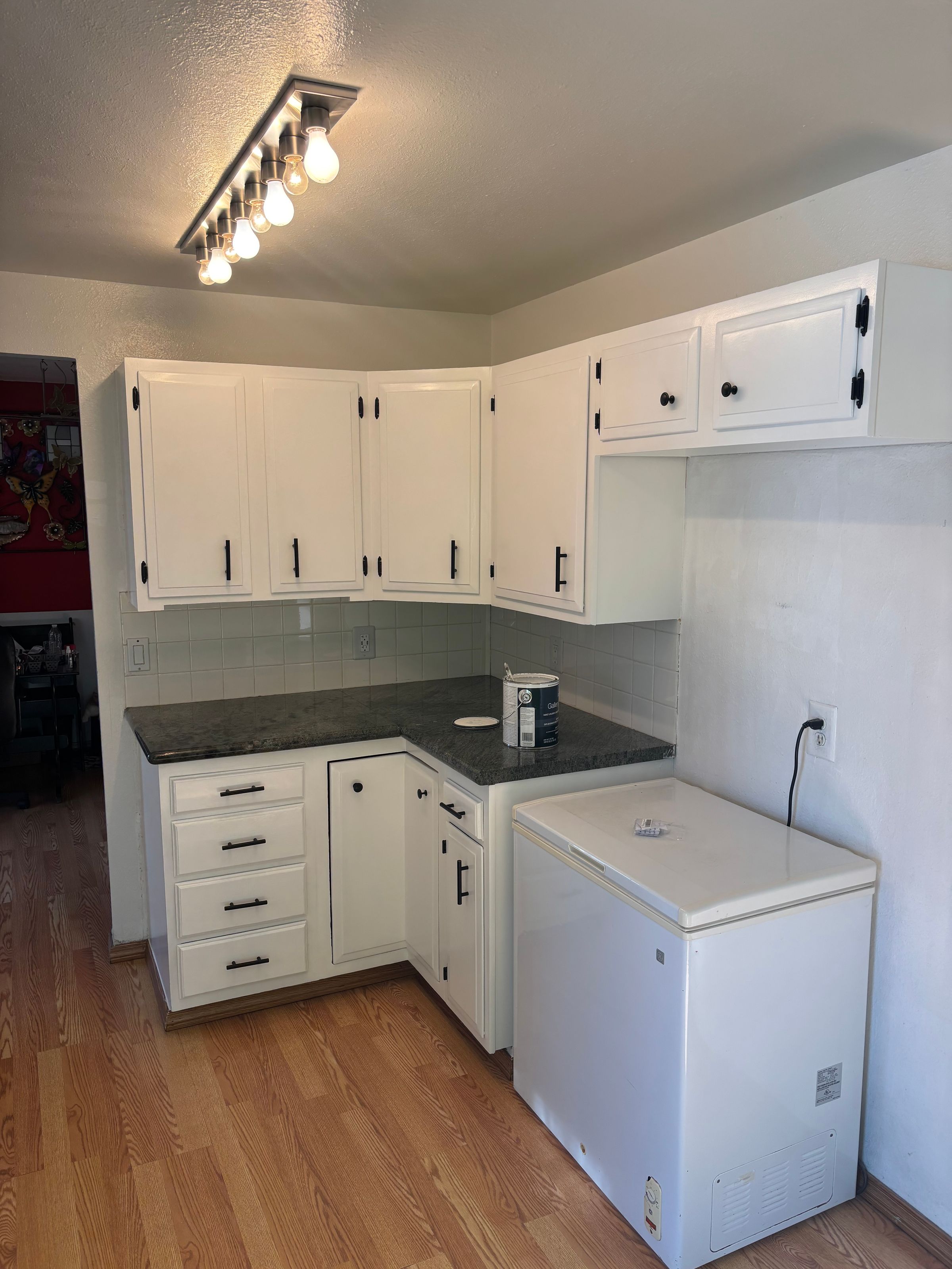 After cabinets 