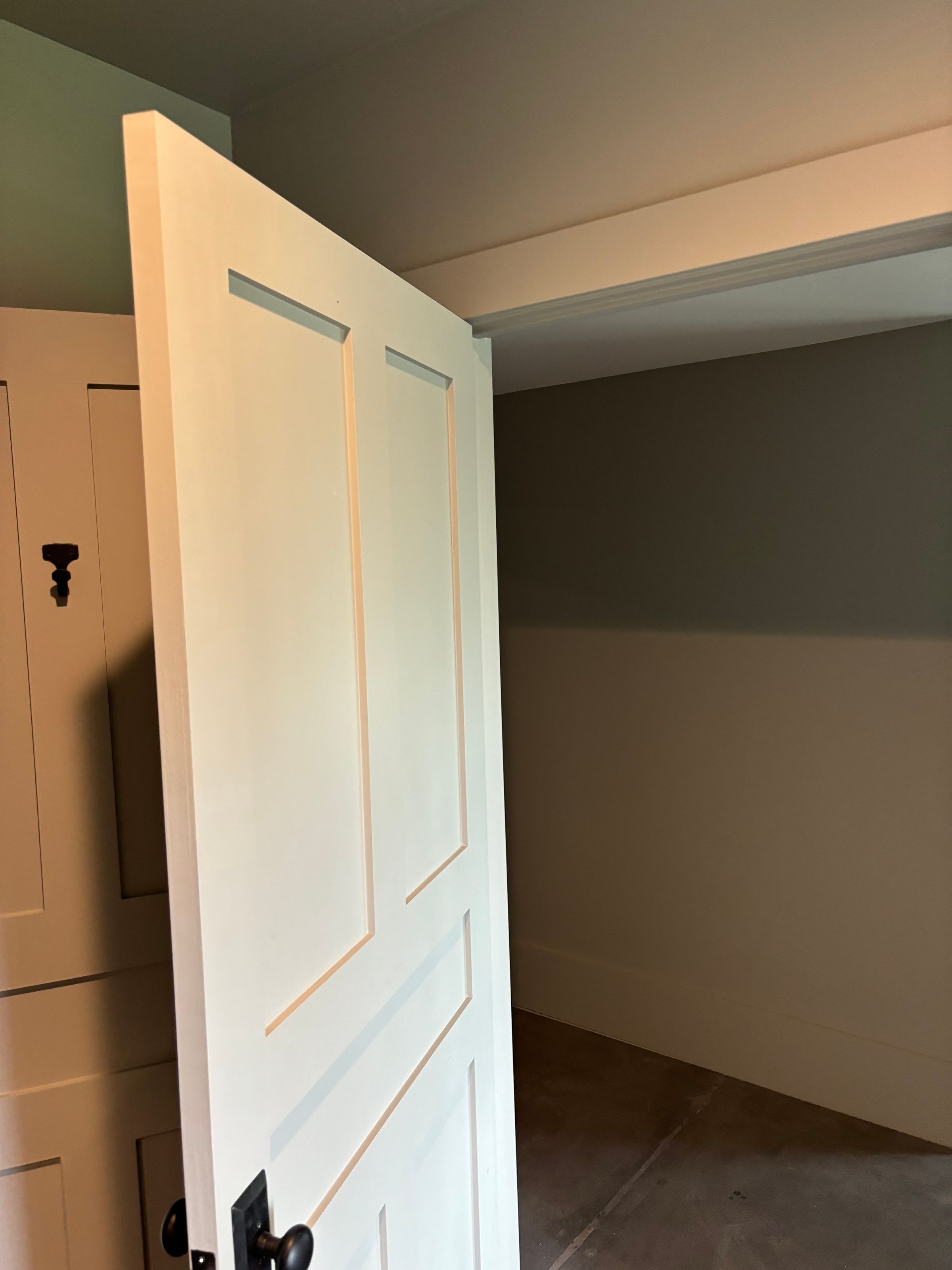 After spray finish