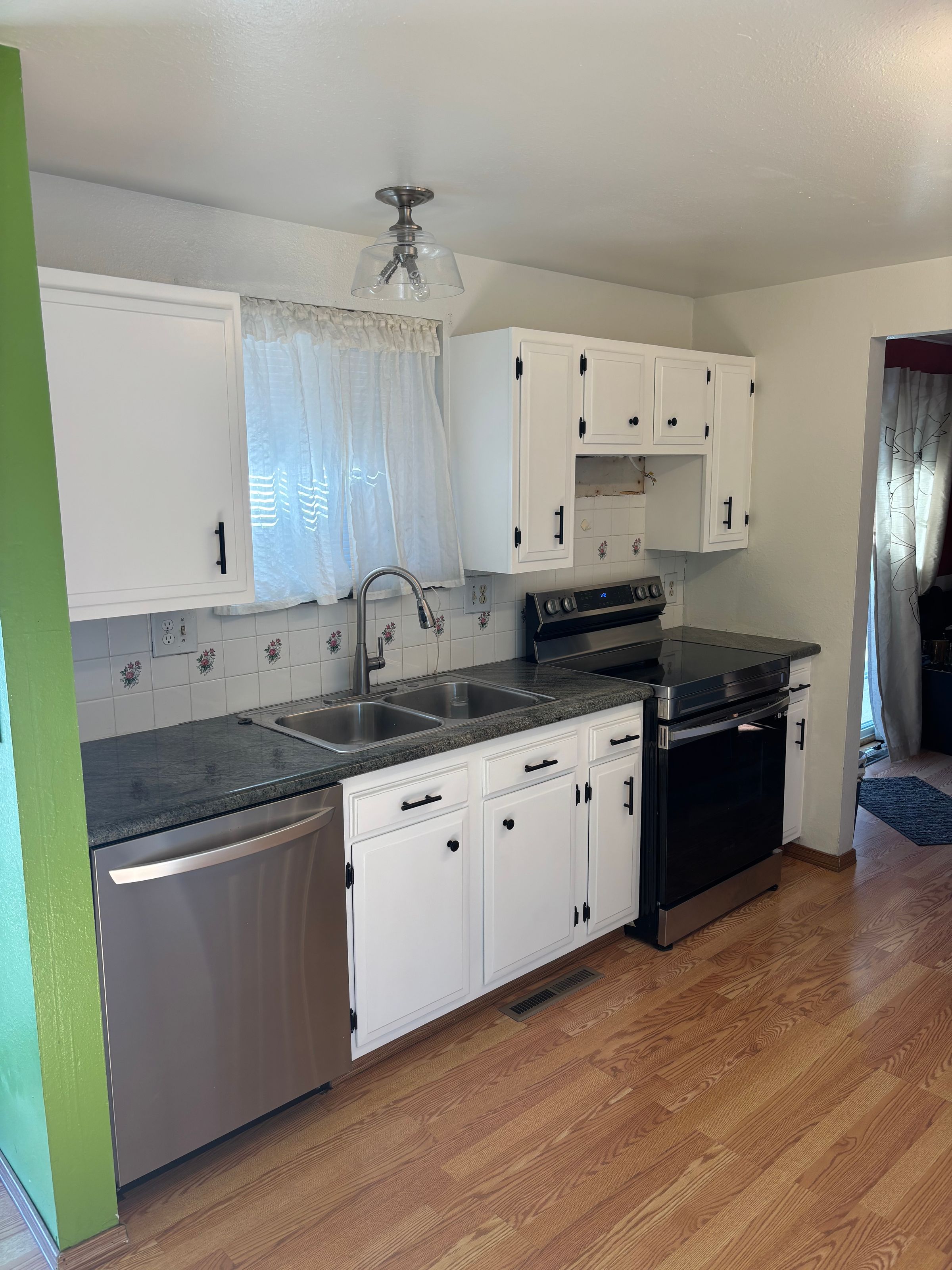 After cabinets 