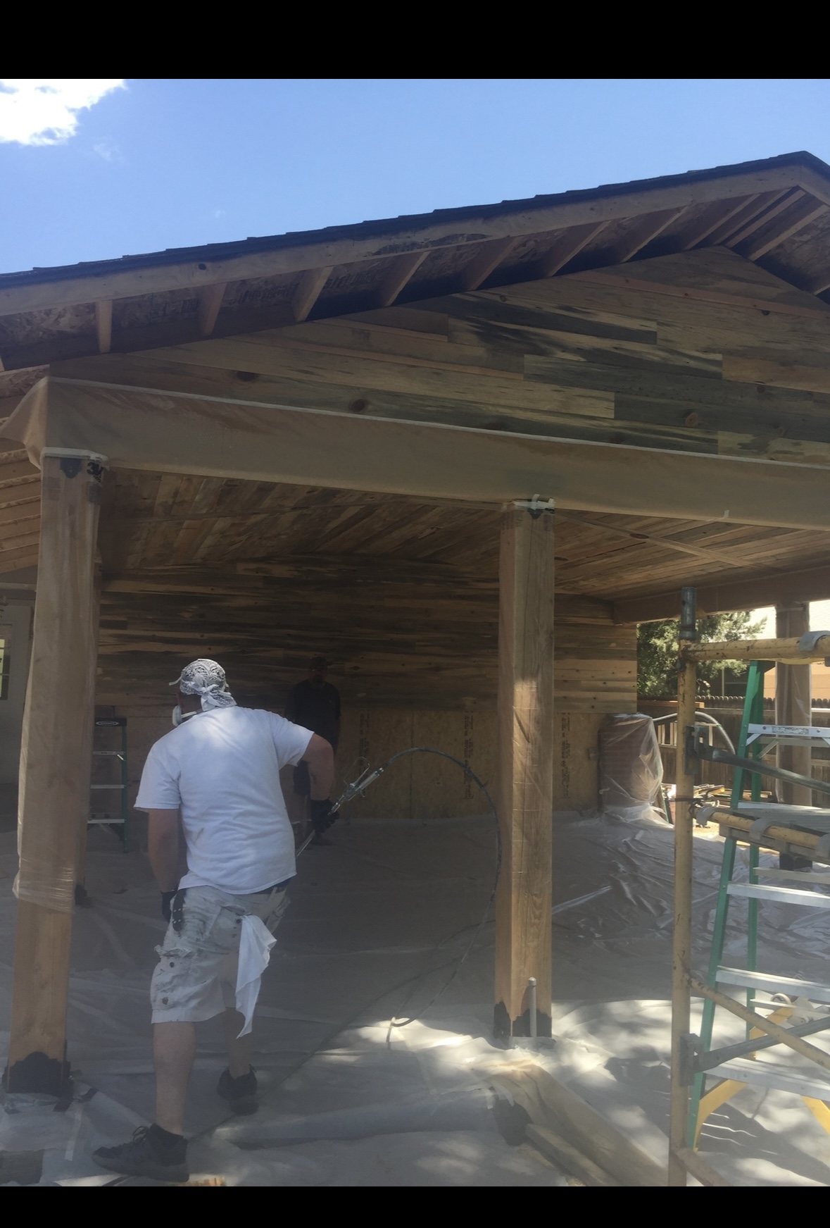 Patio addition 