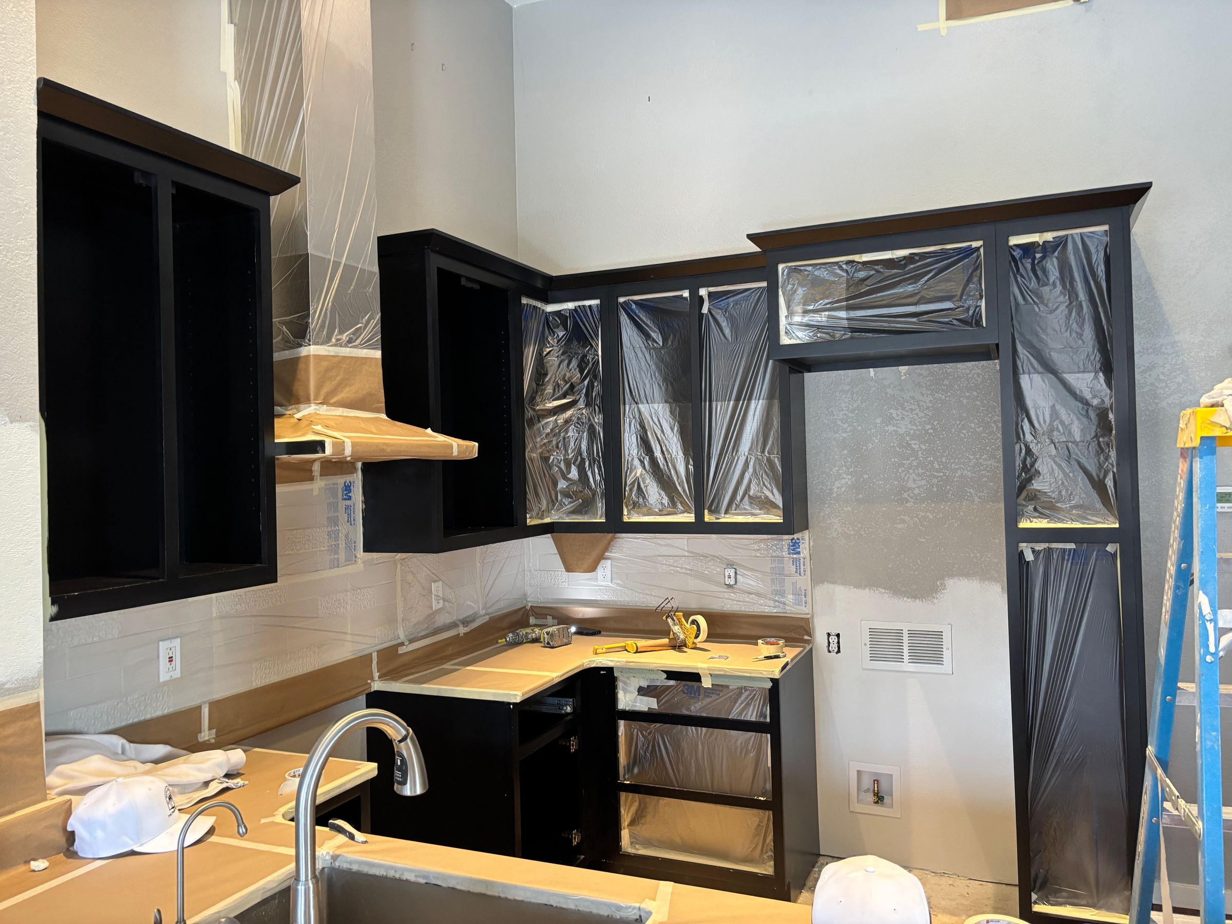 Before kitchen cabinets 