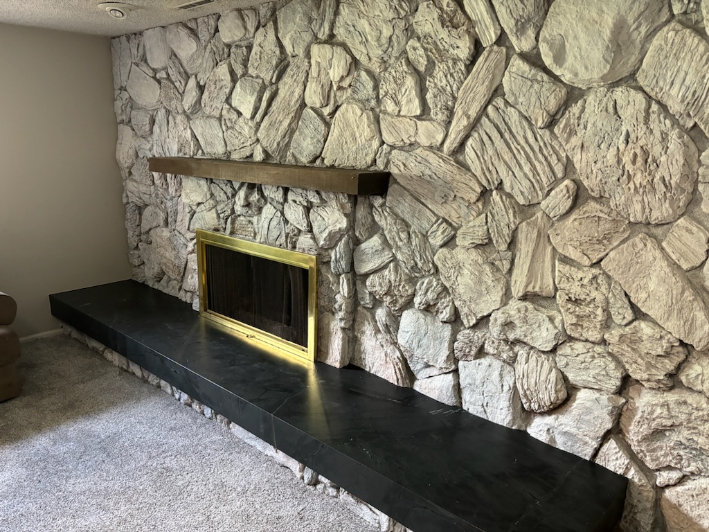 After stone whitewash