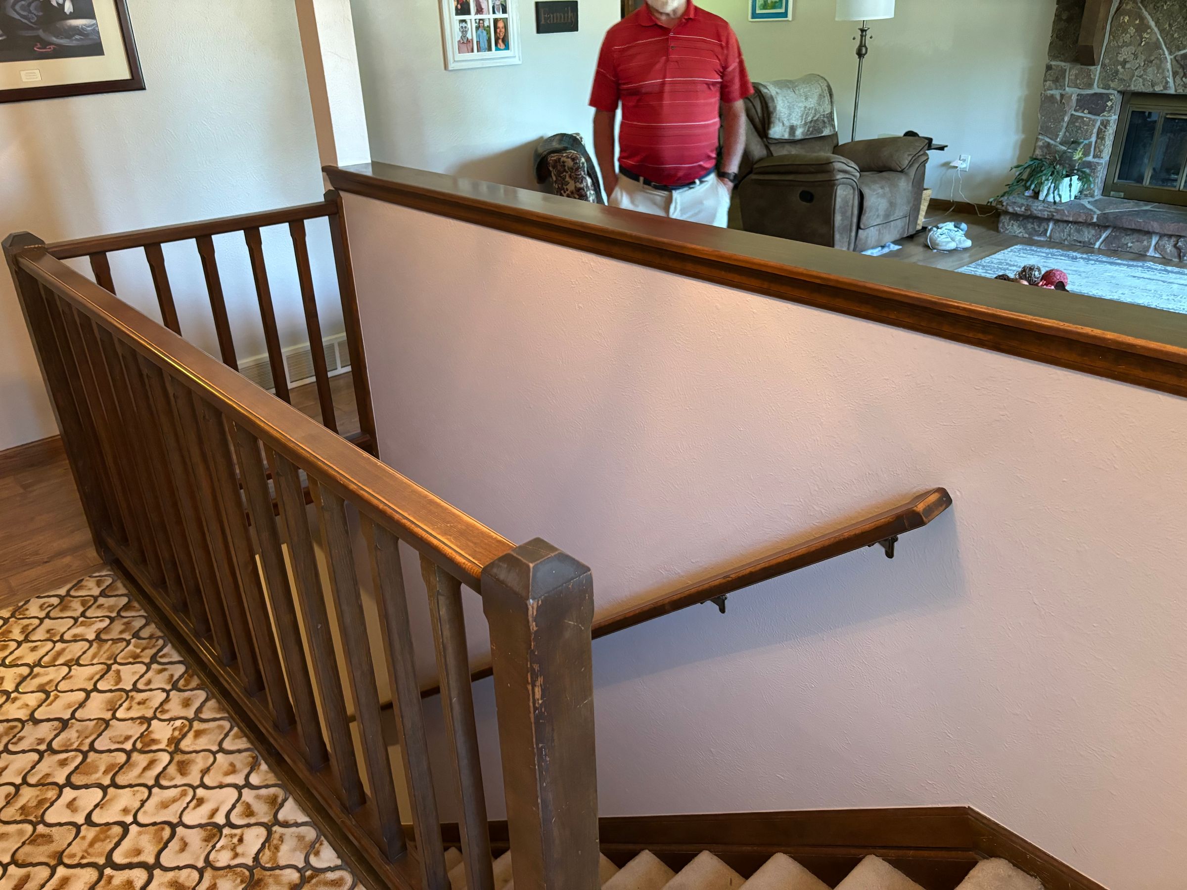 Old wood, before stain and lacquer 