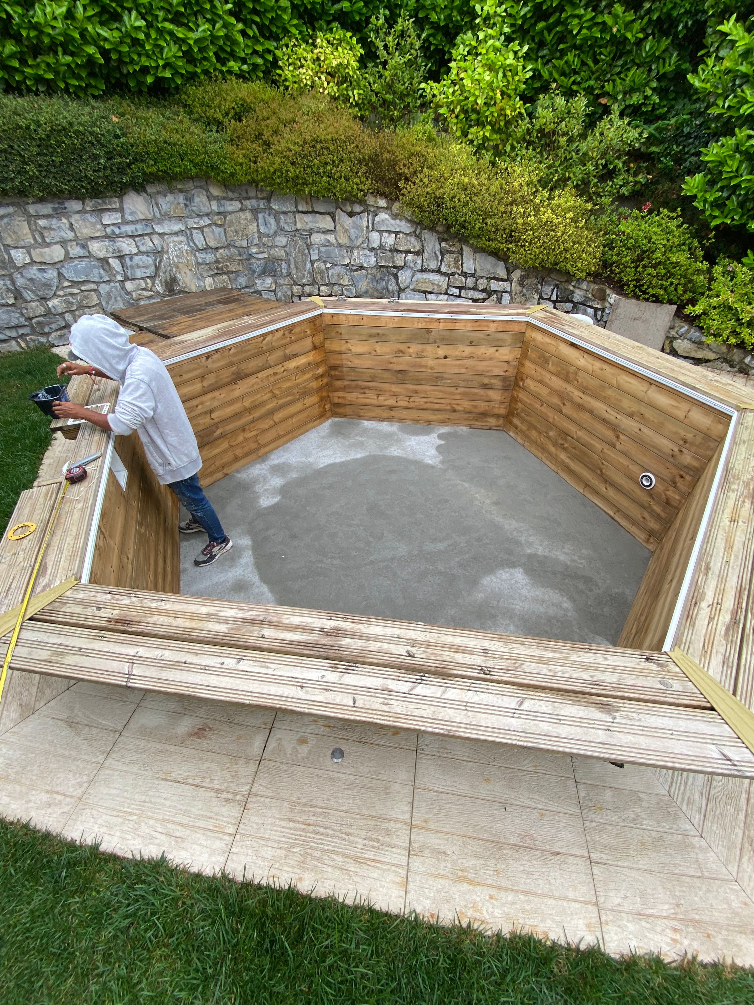 Rivestimento piscina fuori terra 