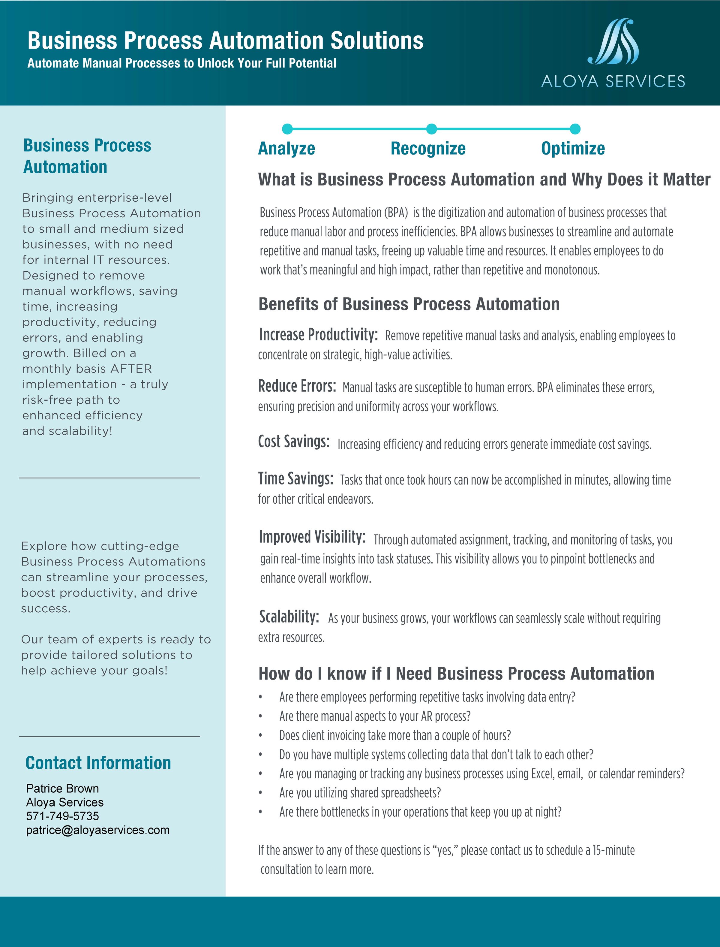 BPA Overview