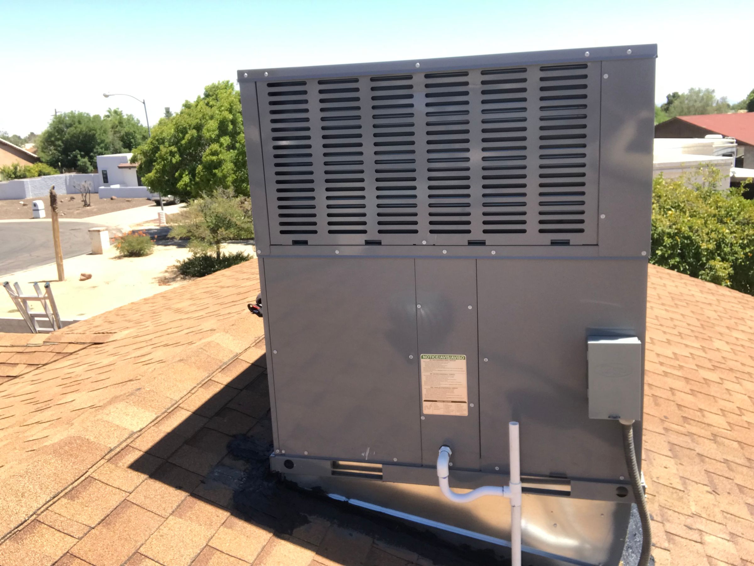 Package unit install