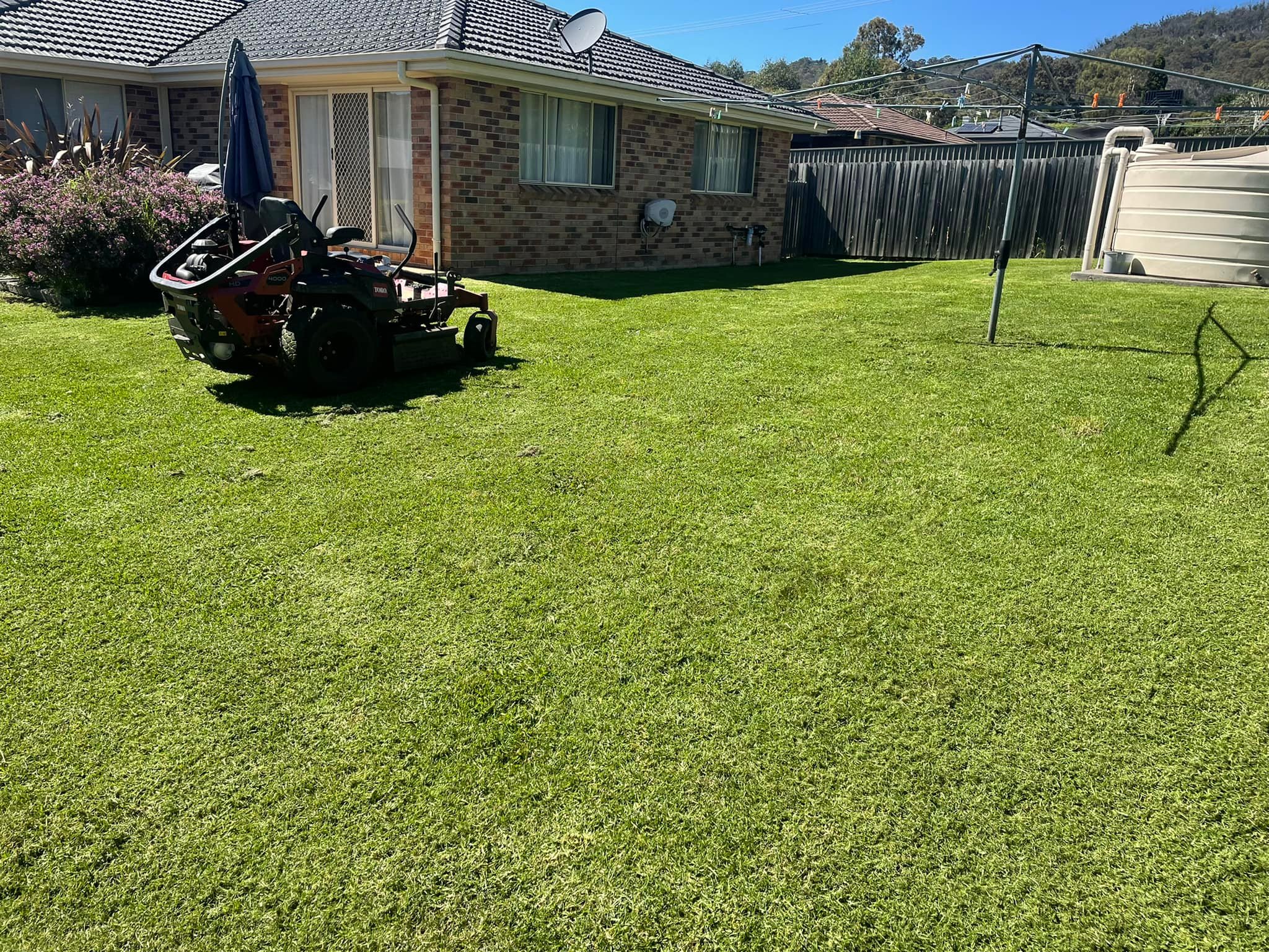 Ride On Mowing