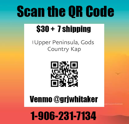 Scan QR for Kingdom Kap or Venmo 