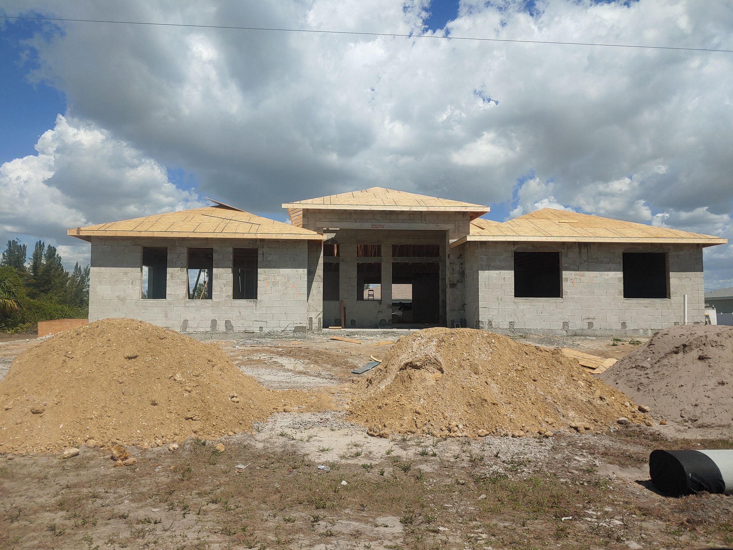 Ready for shingle 