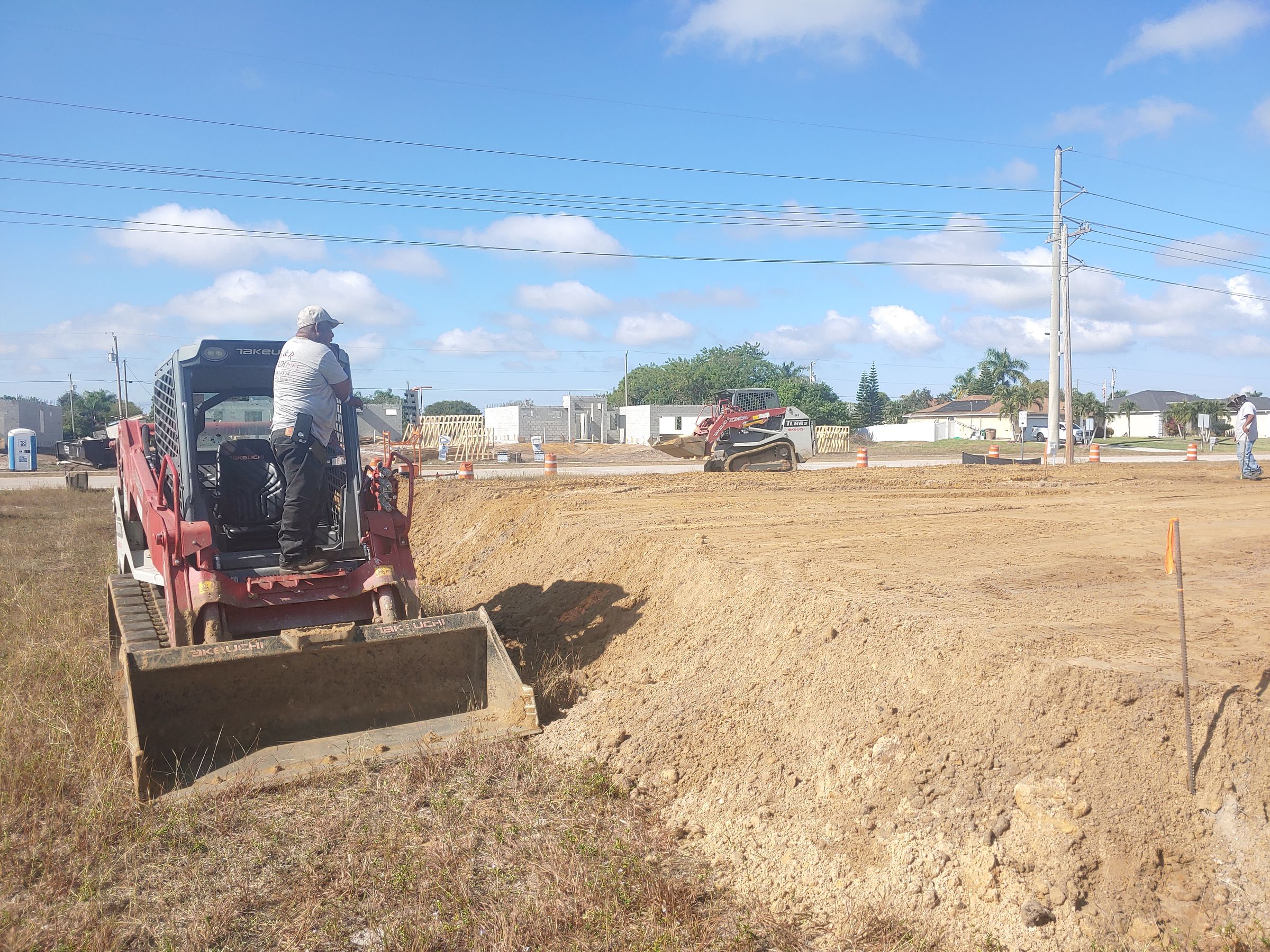 Skid steer services 