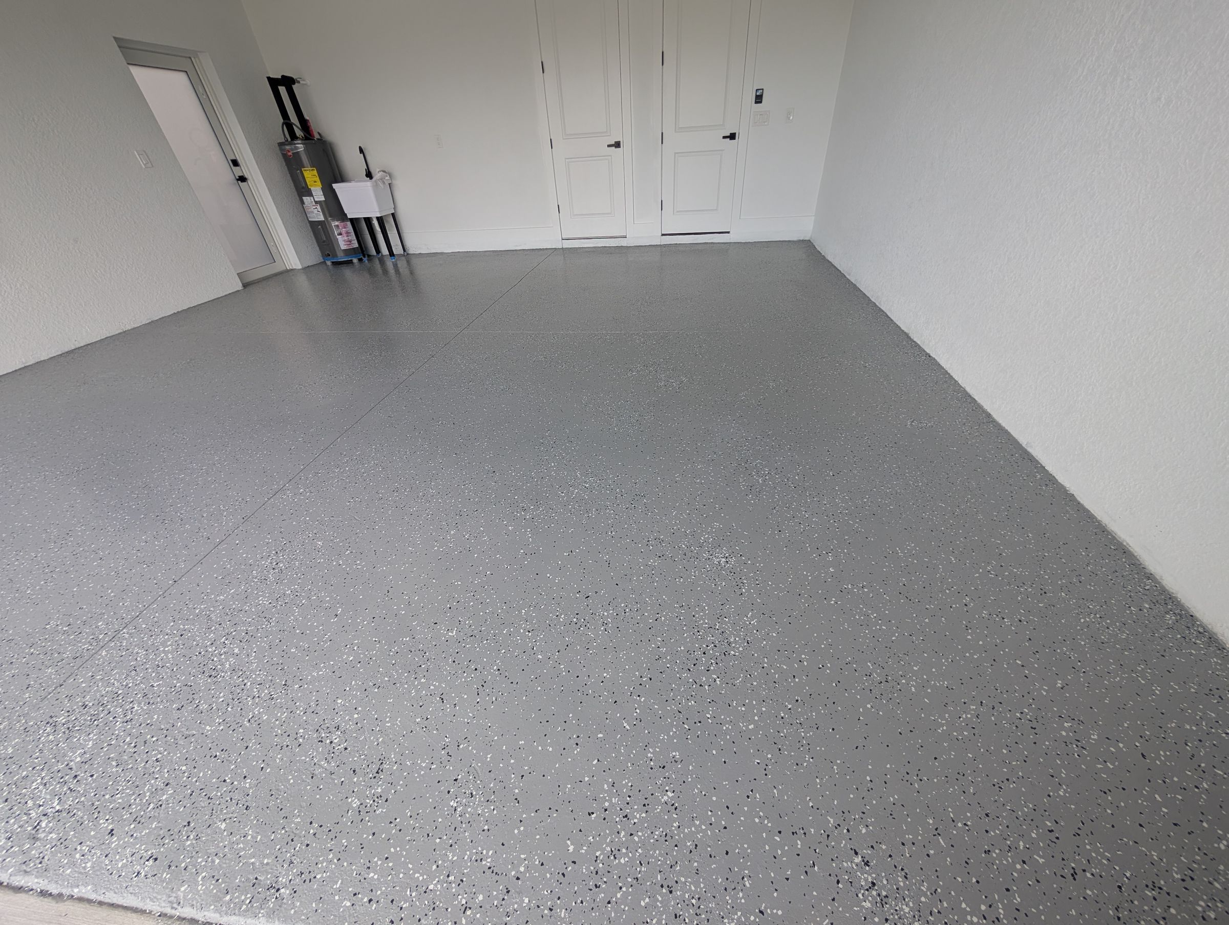 Painting garage floor 