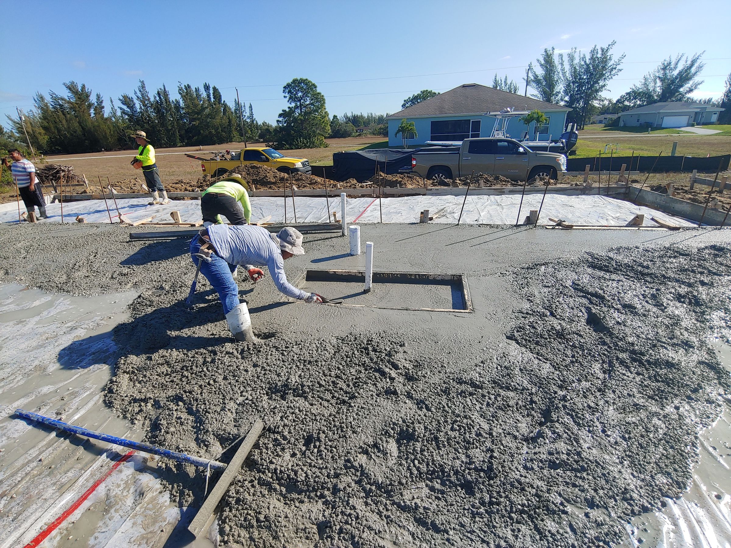 Concrete work 