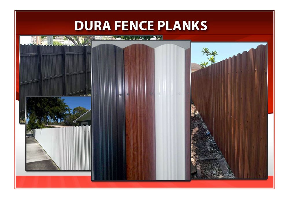 Fence  3 different colors 