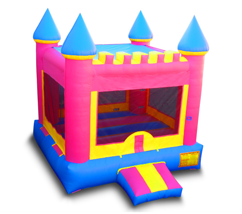 Pink Castle Bounce House