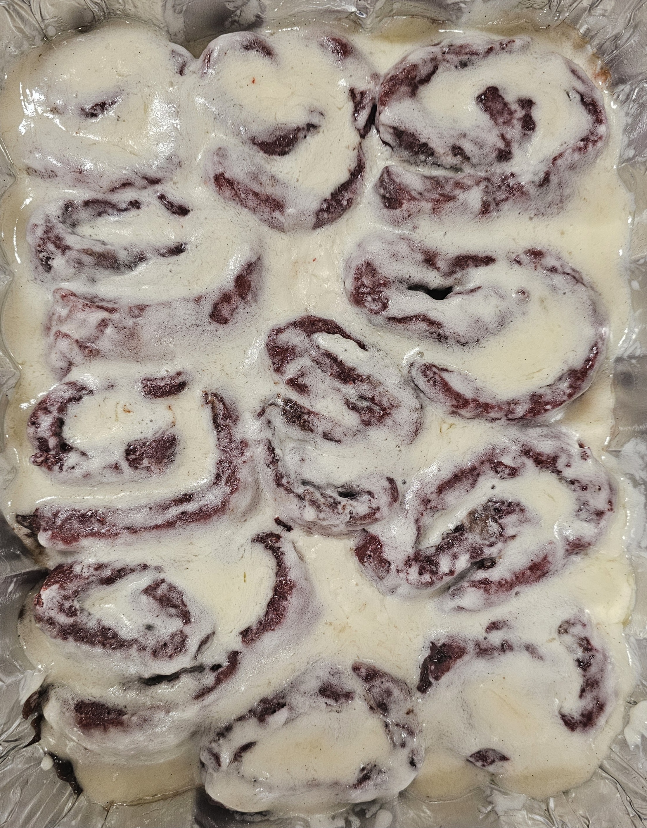 Red Velvet Cinnamon Rolls
