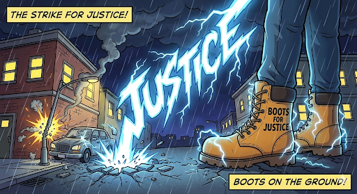 A night of injustice you dont belong here 's image