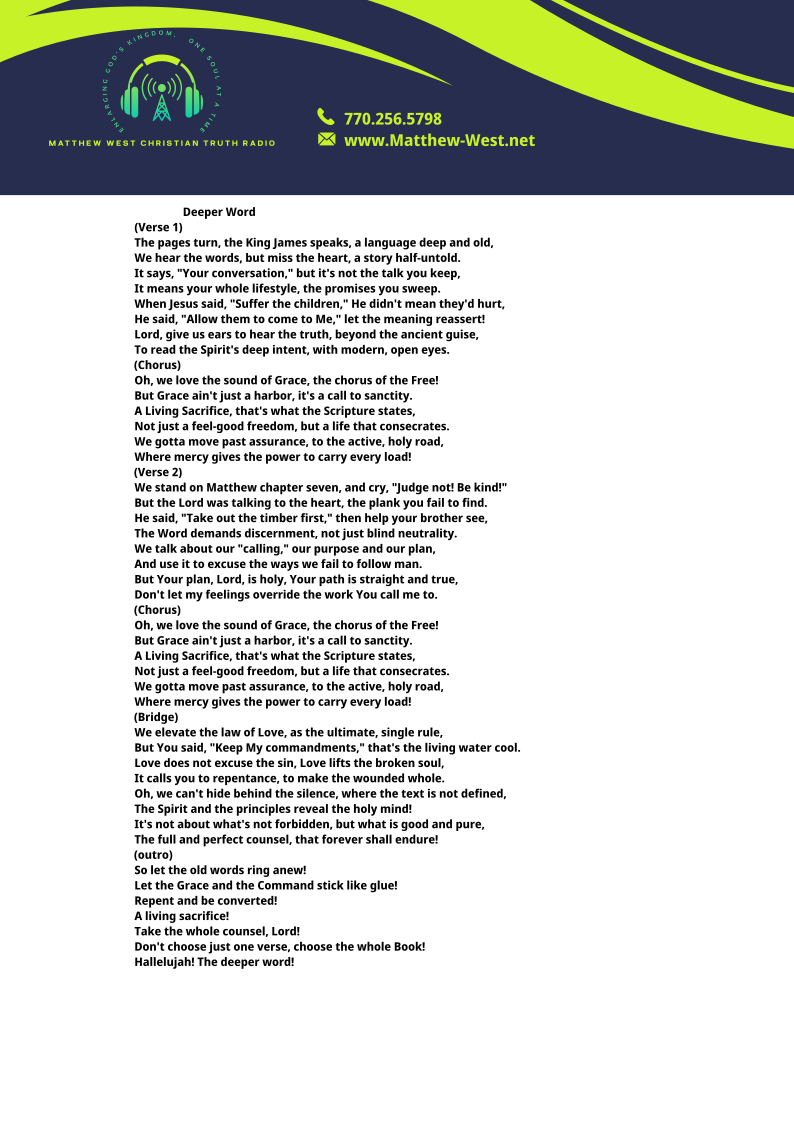 Deeper Word