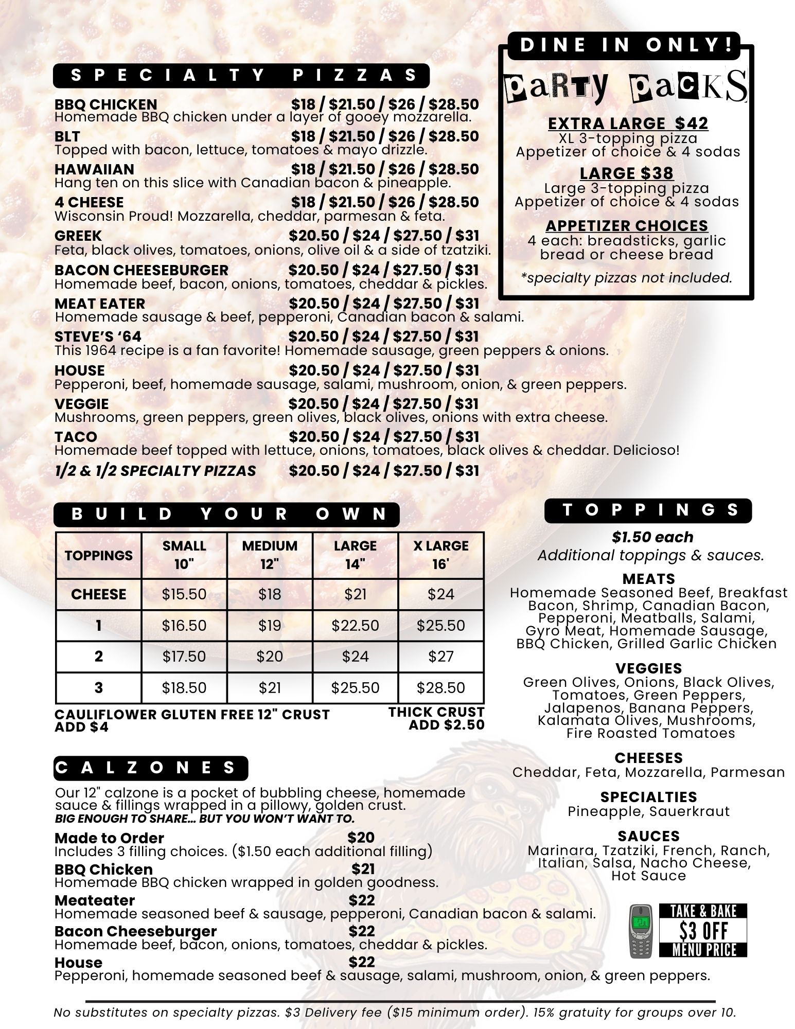 Steve's Pizza - Cuba City's image