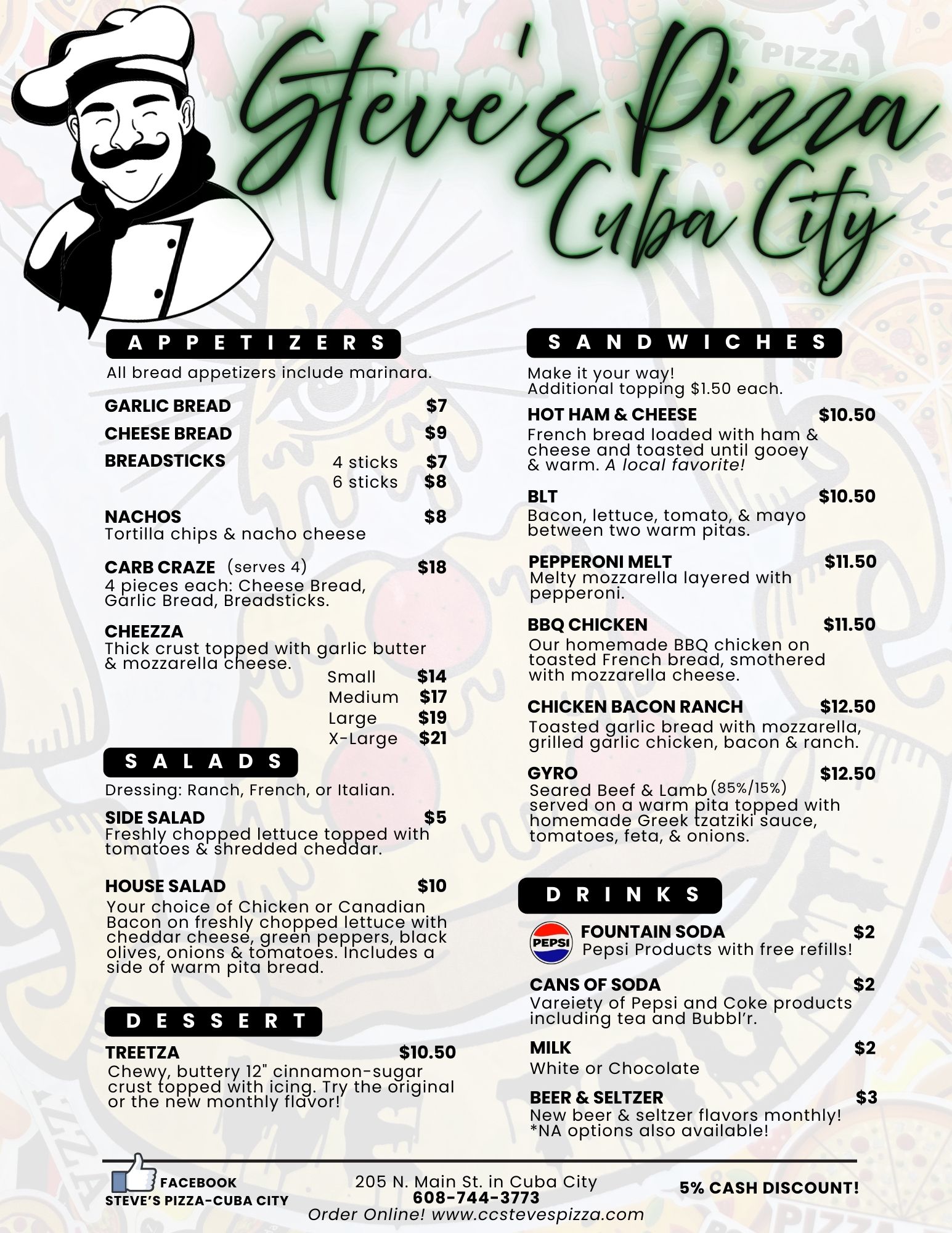 Steve's Pizza - Cuba City's image