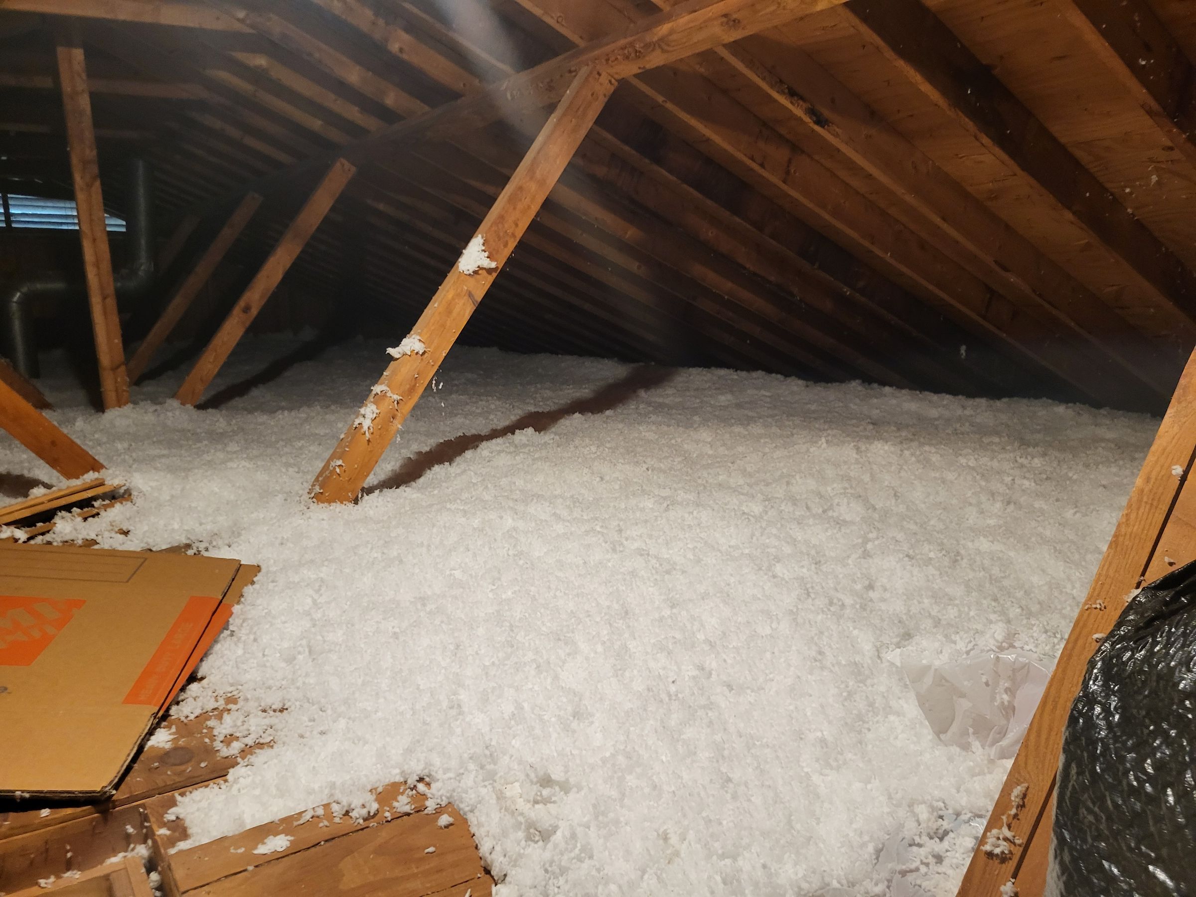 Attic Blow in