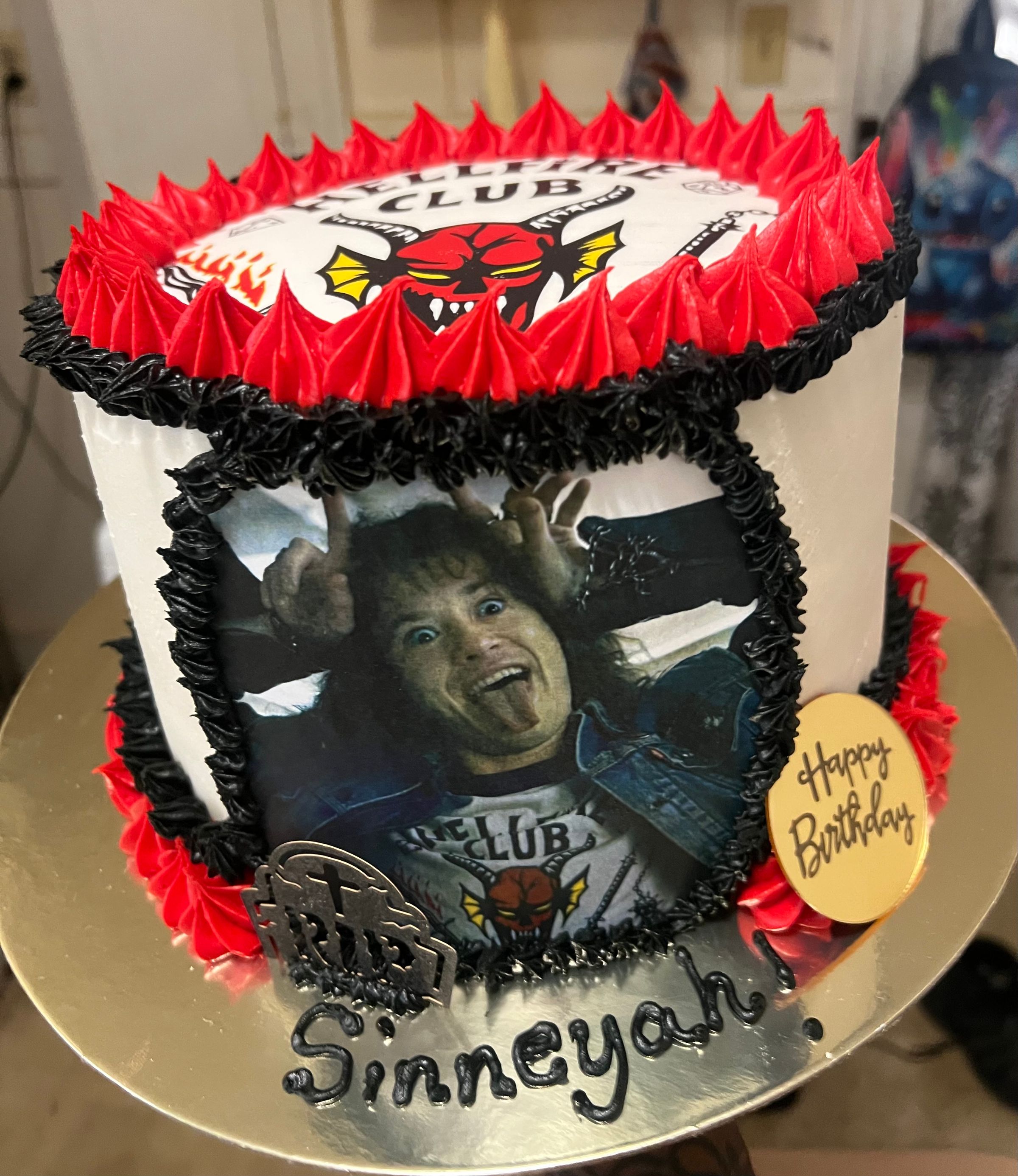 Stranger Things Cake