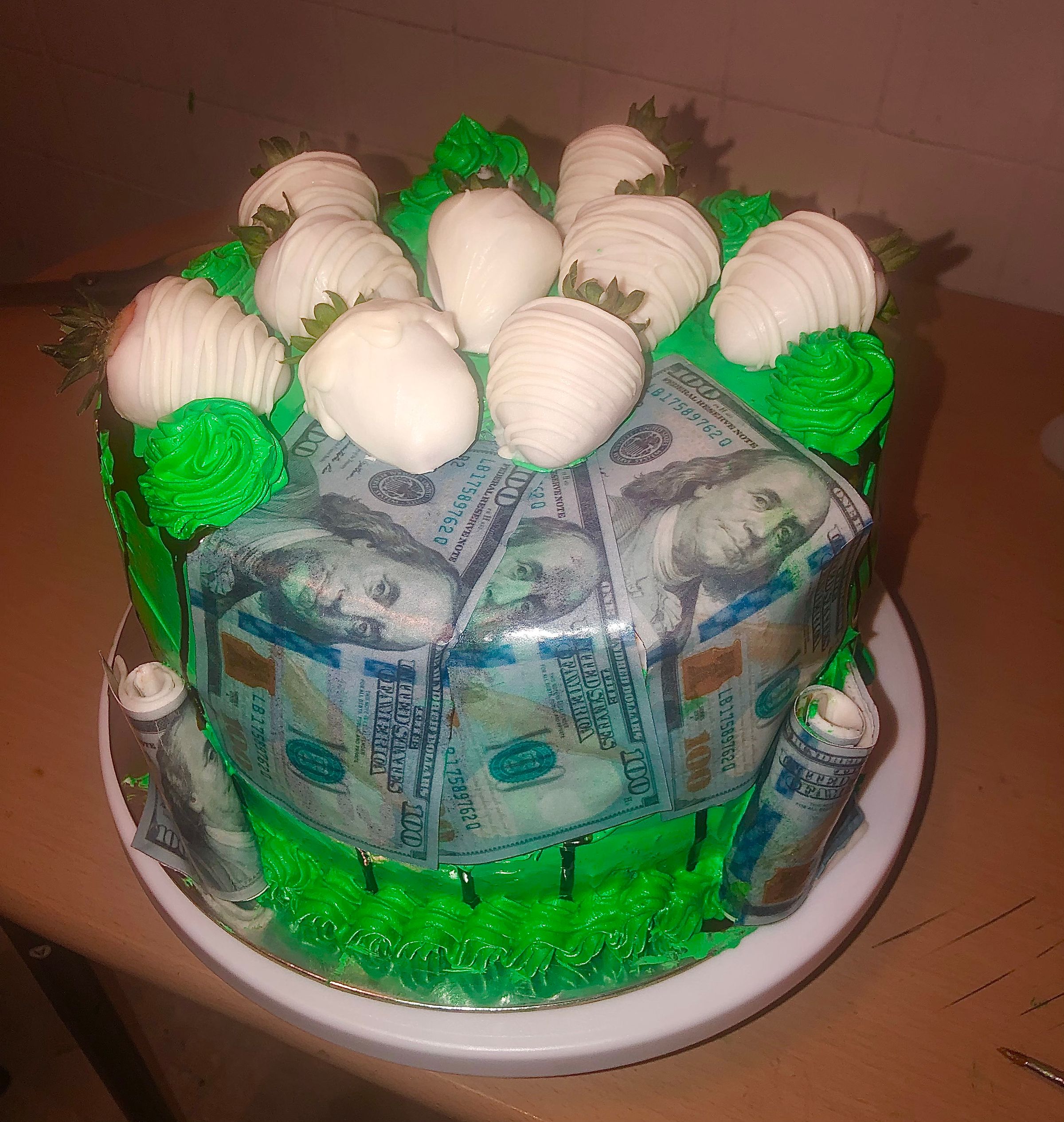 Custom Money Cake 