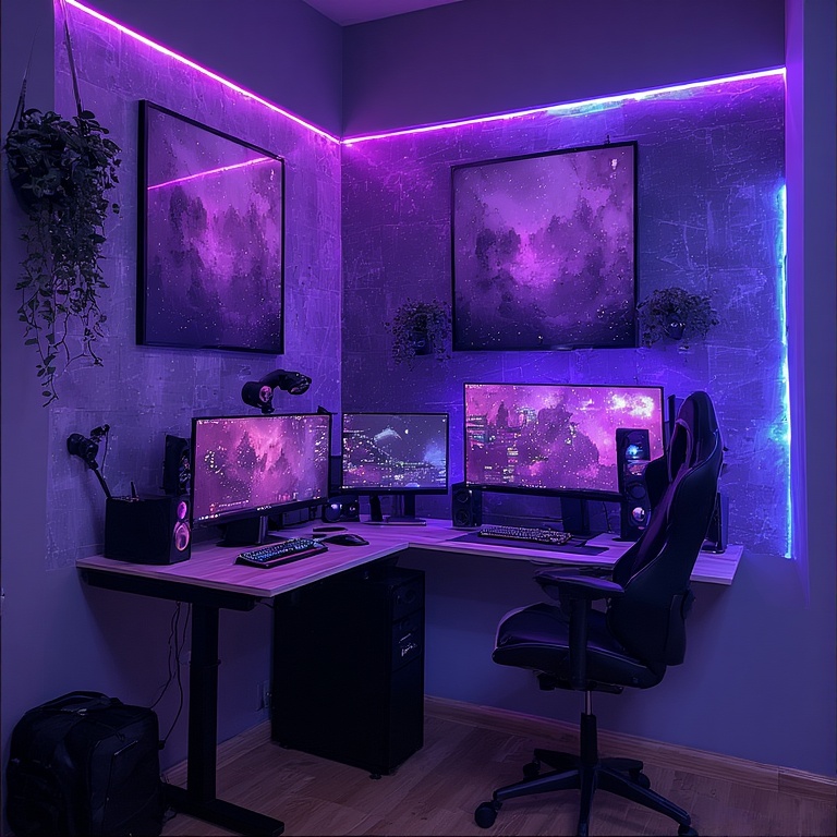 Création et installation de setups gaming lumineux's image
