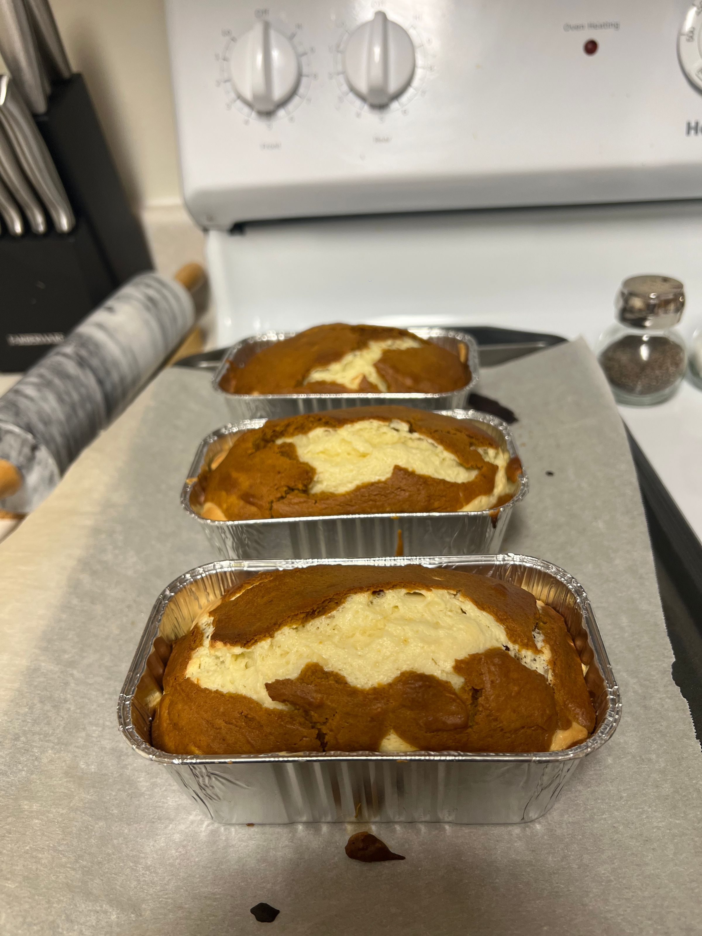 Pumpkin Cream Cheese mini loaf