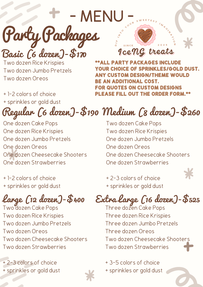 Party Packages