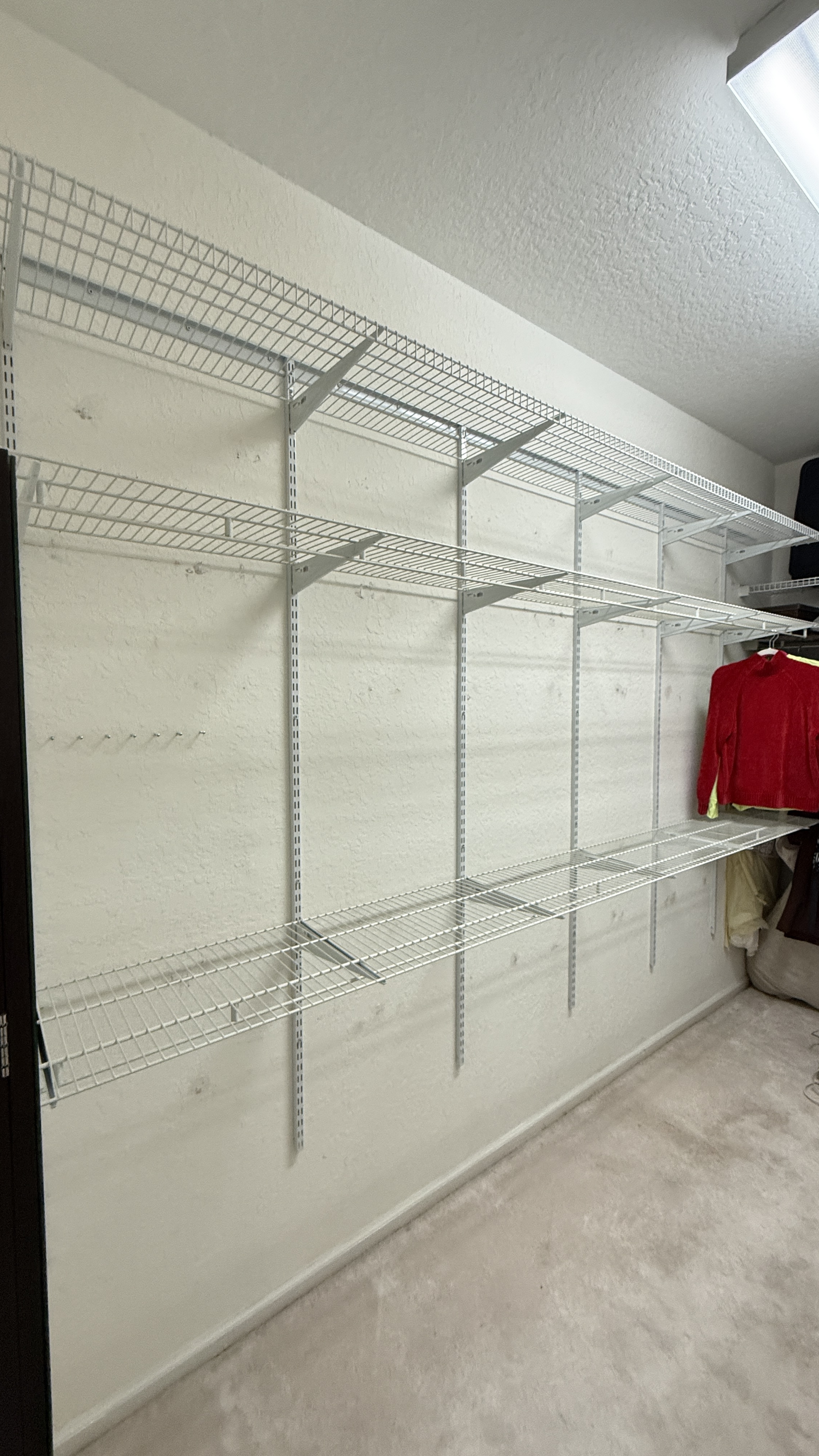 Wire shelving Closet System 