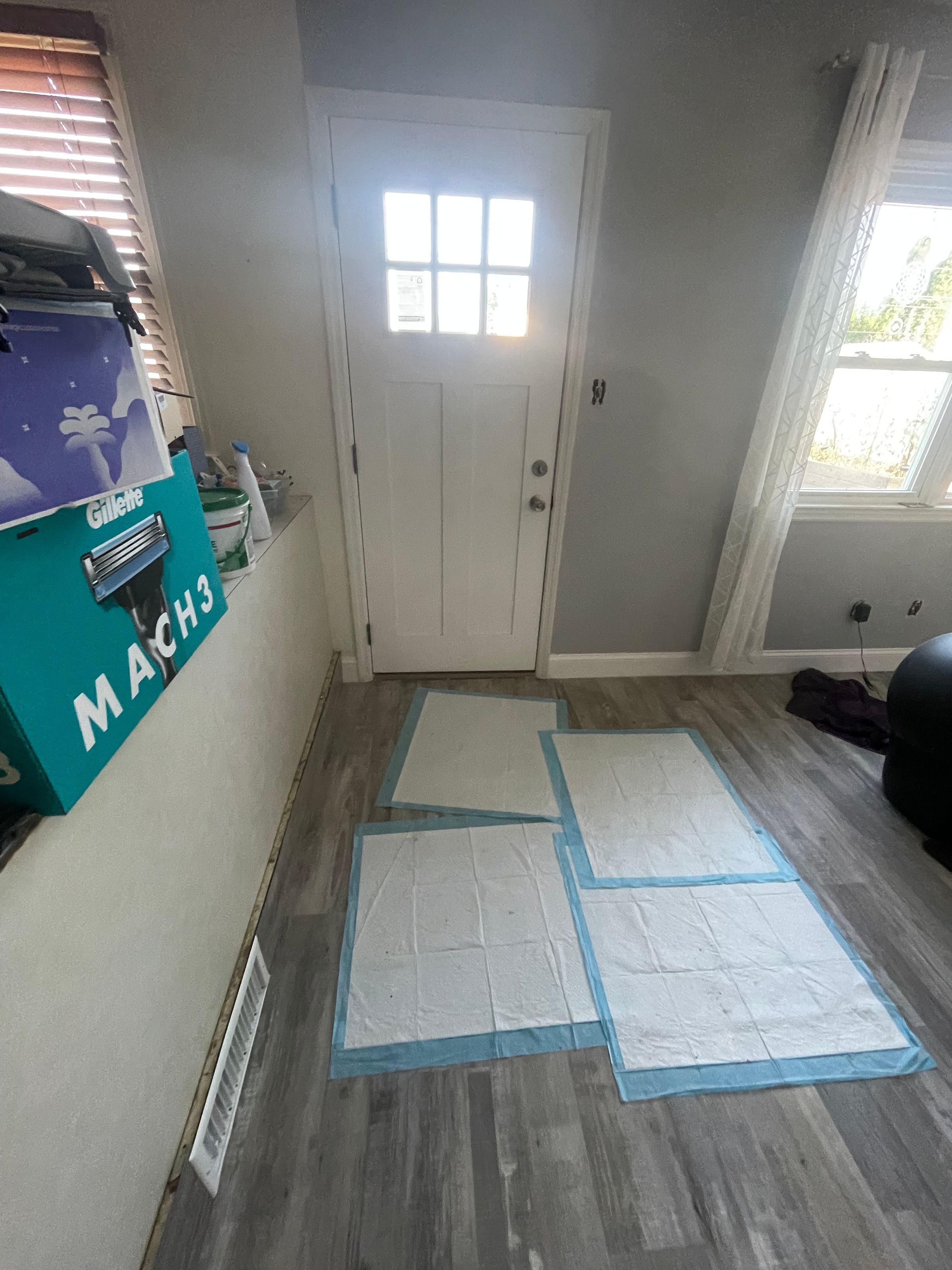 Made to Order Back Door and New Flooring 