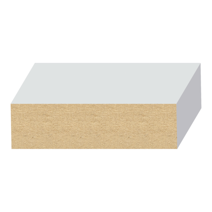 714MUL	11/16 x 2-1/2 UL MDF	S4S (1x3)