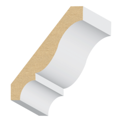 406MUL	9/16 x 4-1/4 UL MDF	Colonial Crown Molding
