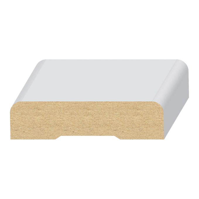 120MUL	9/16 x 2-1/4 UL MDF	2 Round Edge Casing