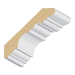 412MUL	9/16 x 4-1/2 UL MDF	Coronado/Georgian Crown Molding