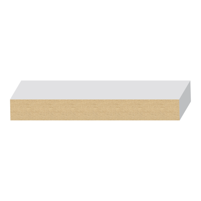 750MUL	11/16 x 5-1/2 UL MDF	S4S (1x6)