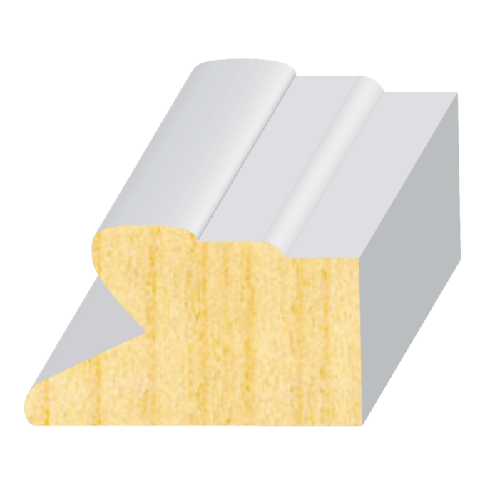 PR953FJ	3/4 x 1-1/4 PRIMED FJ	Stucco Mould