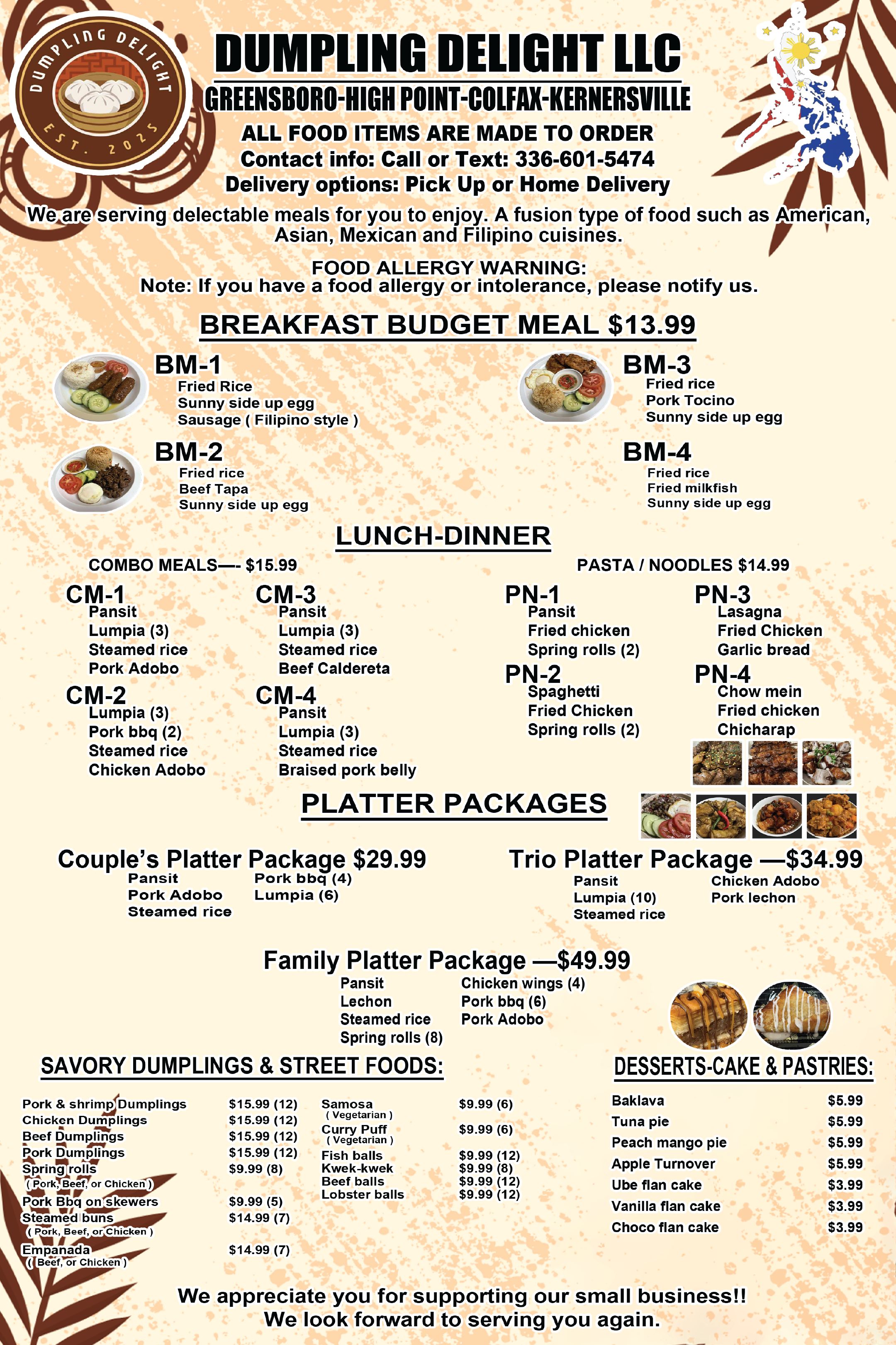 DUMPLING DELIGHT LLC 's image