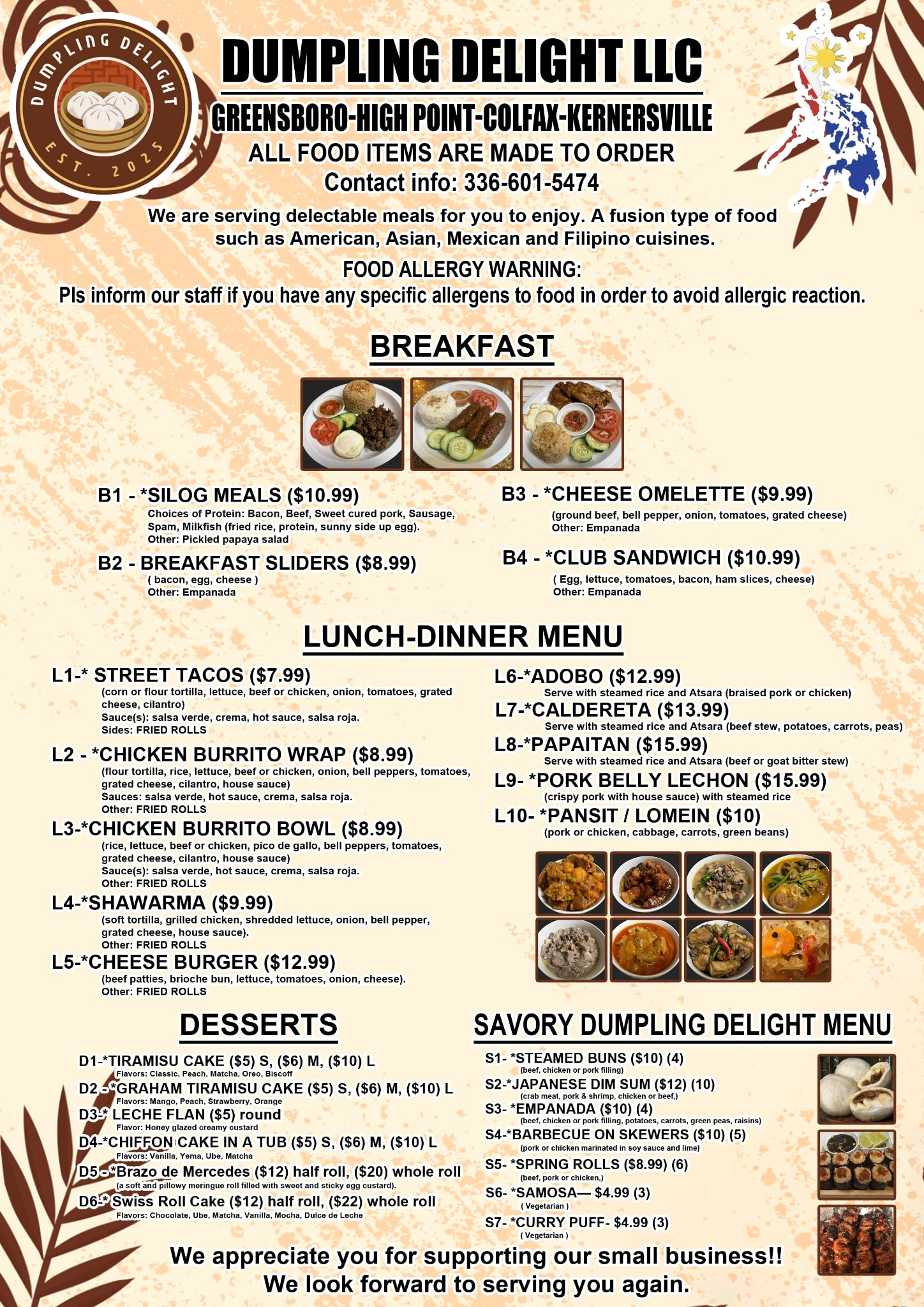 DUMPLING DELIGHT LLC 's image
