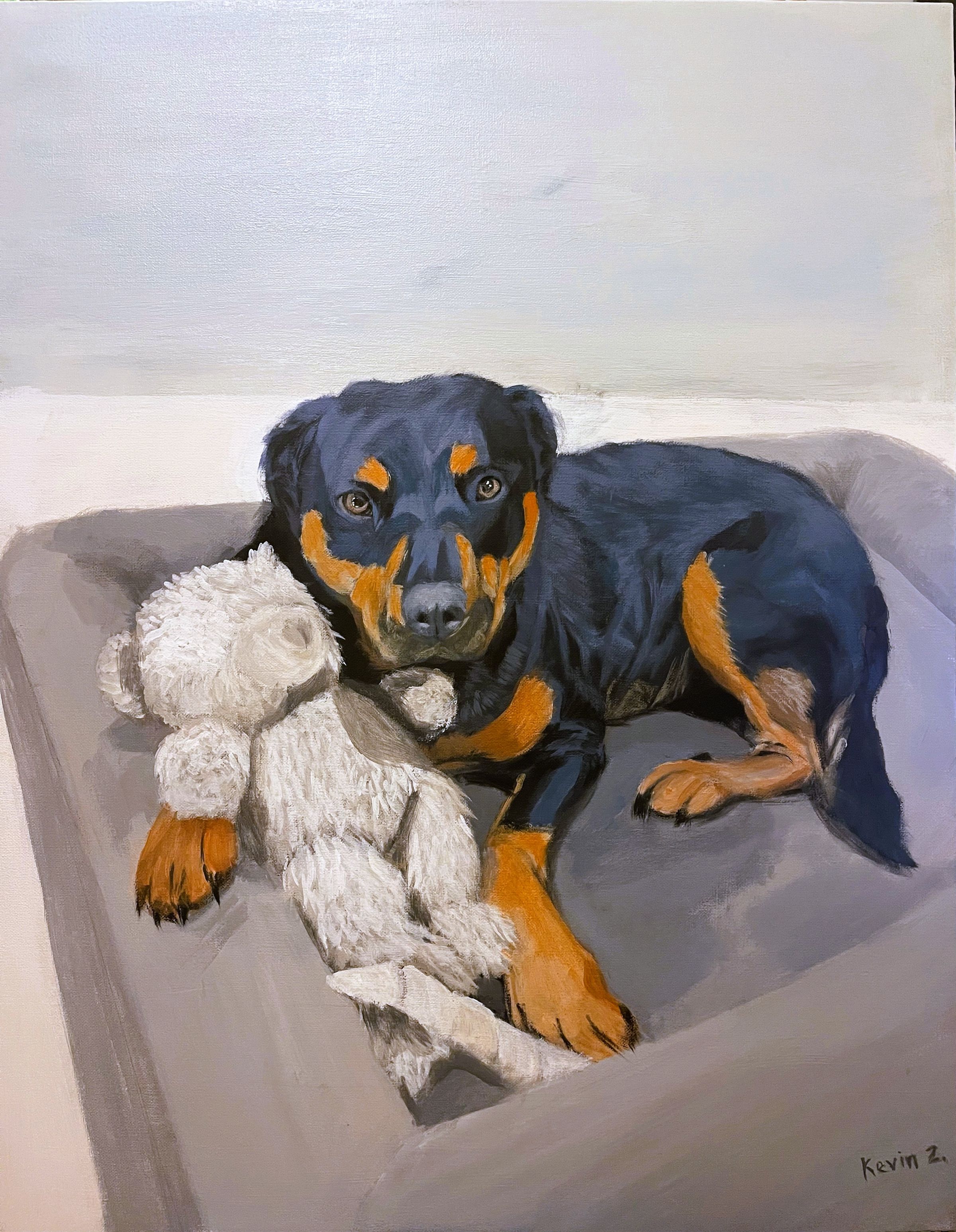 Painted Pets By Kevin | Custom Acrylic Pet Portraits's image