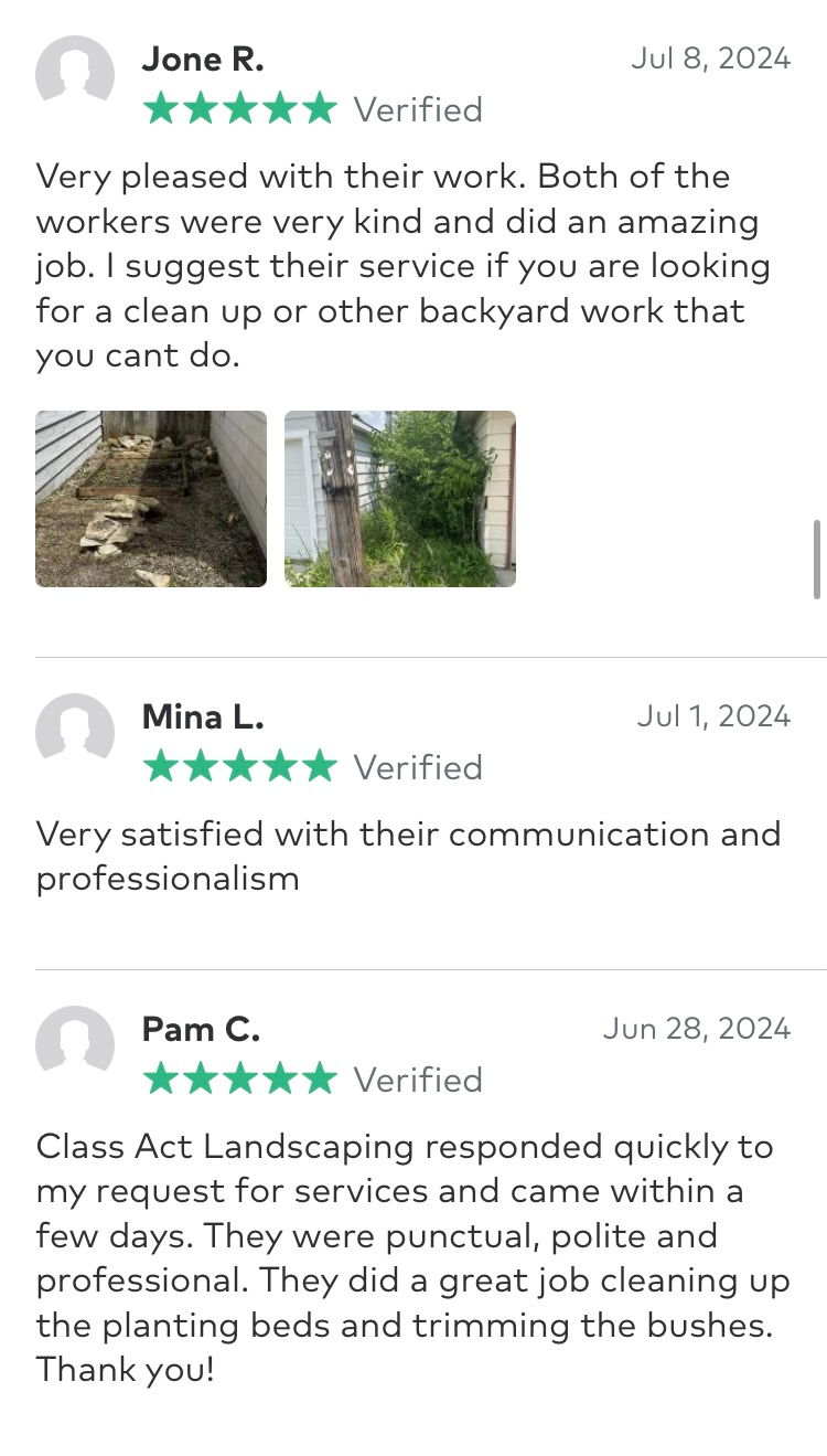 Class Act Landscaping's image