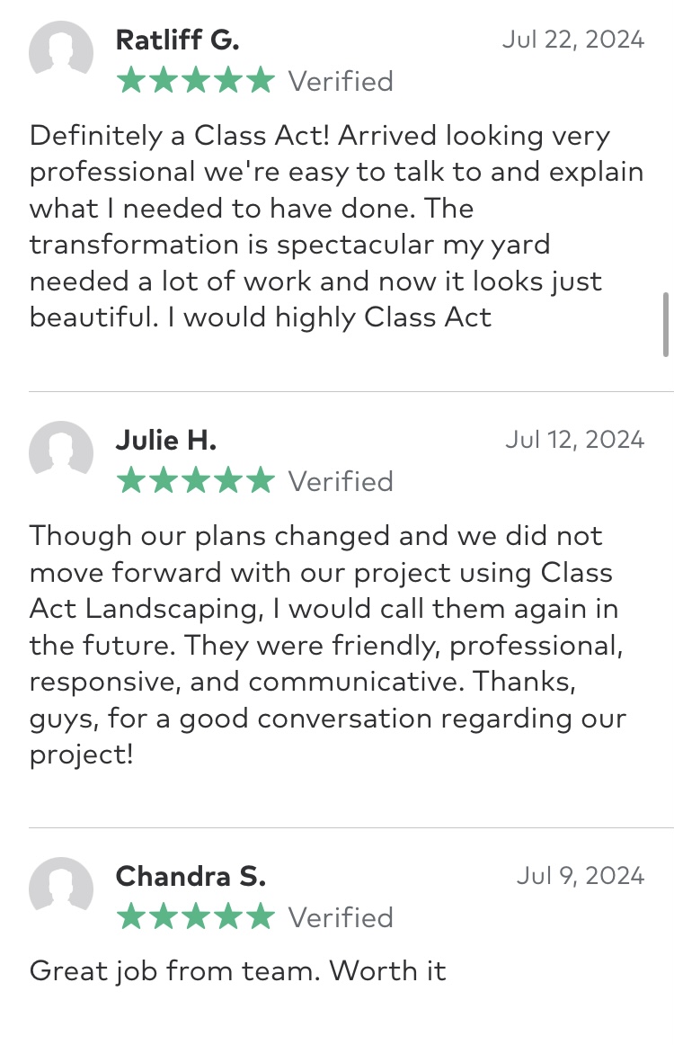 Class Act Landscaping's image