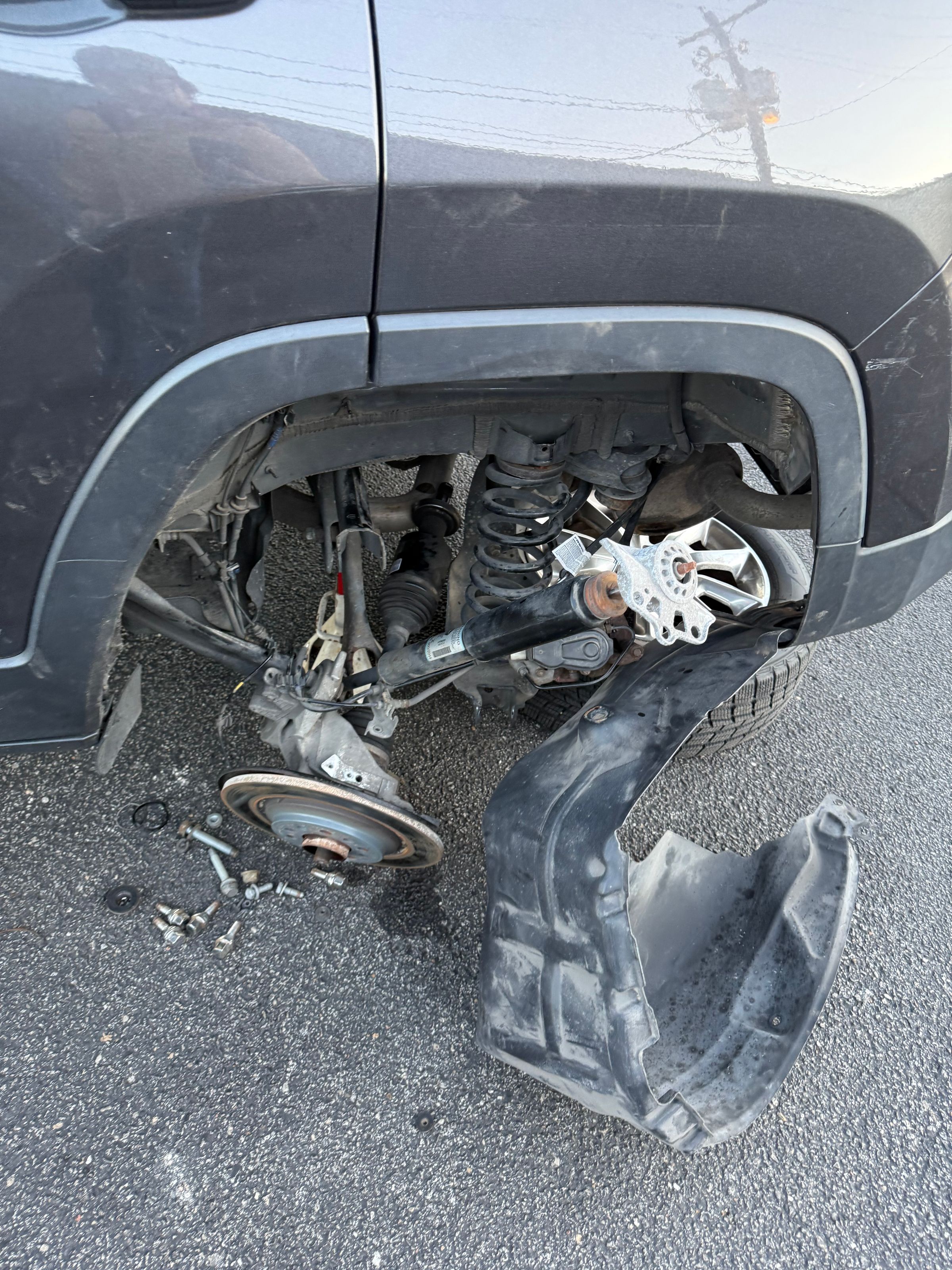 Rear axle seal