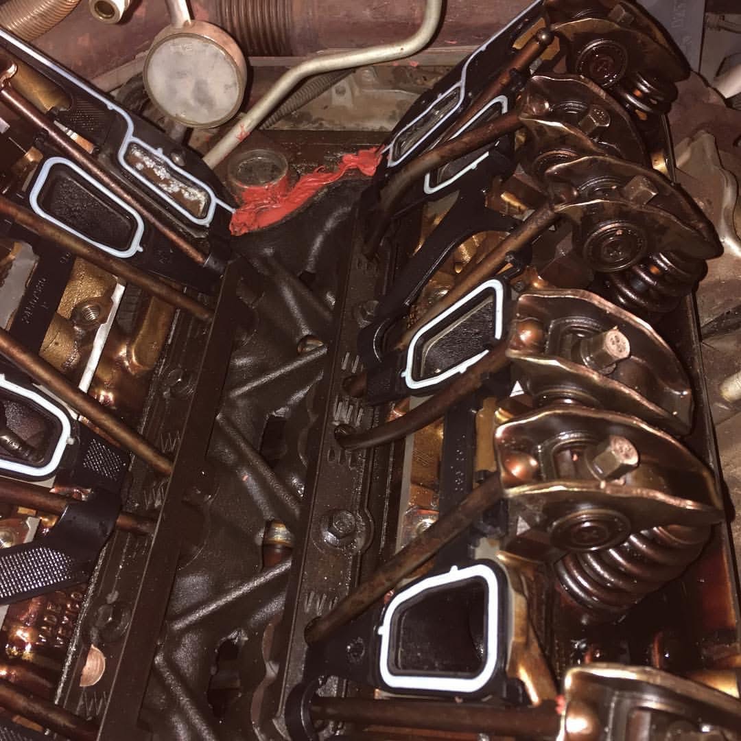 Bent push rods