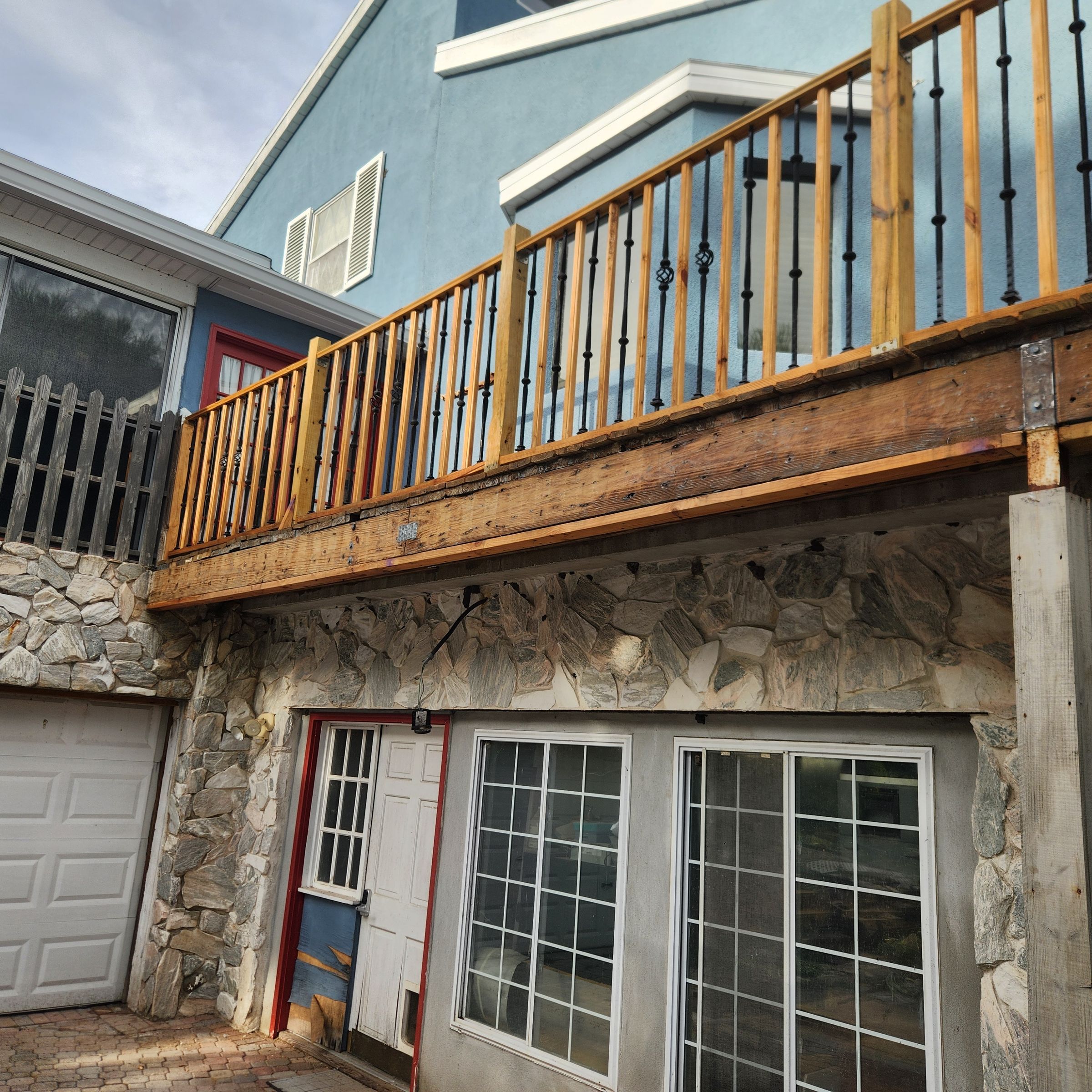 2nd story deck rehab