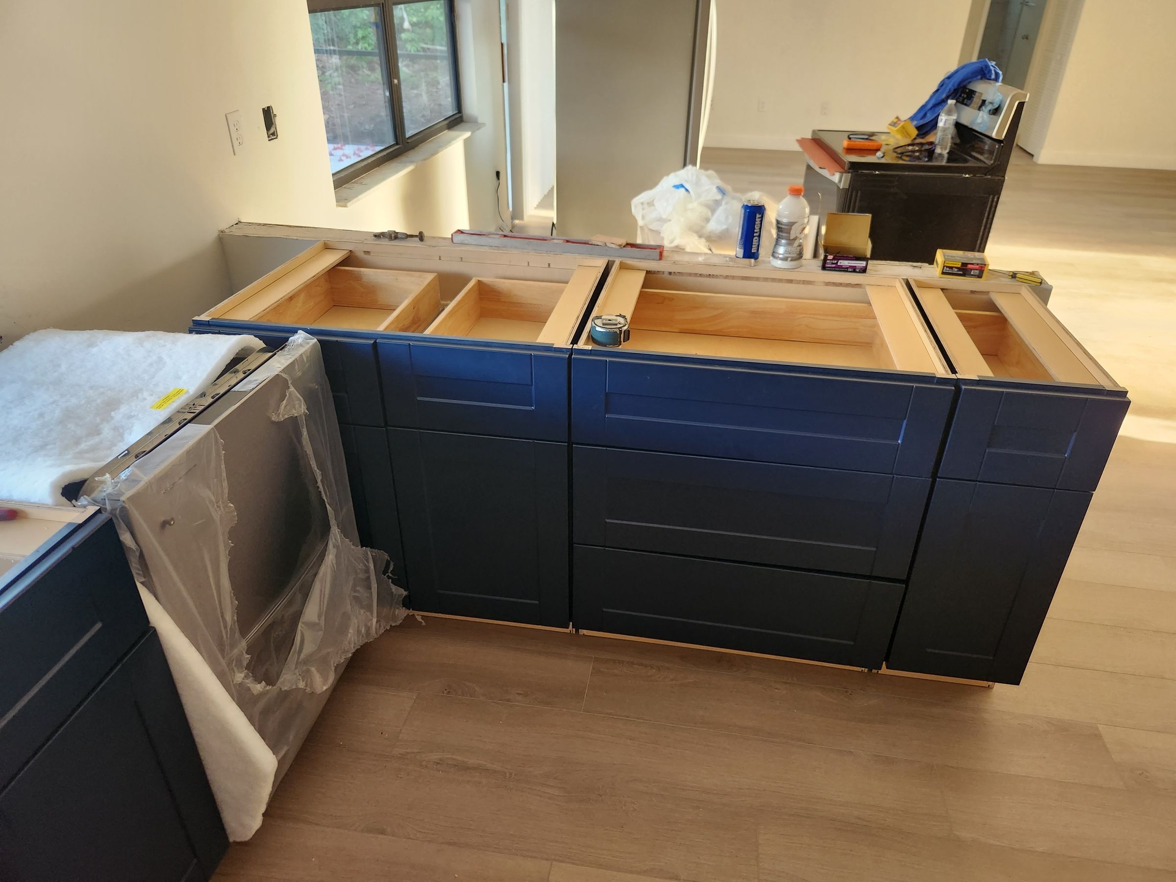 New kitchen cabinets 
