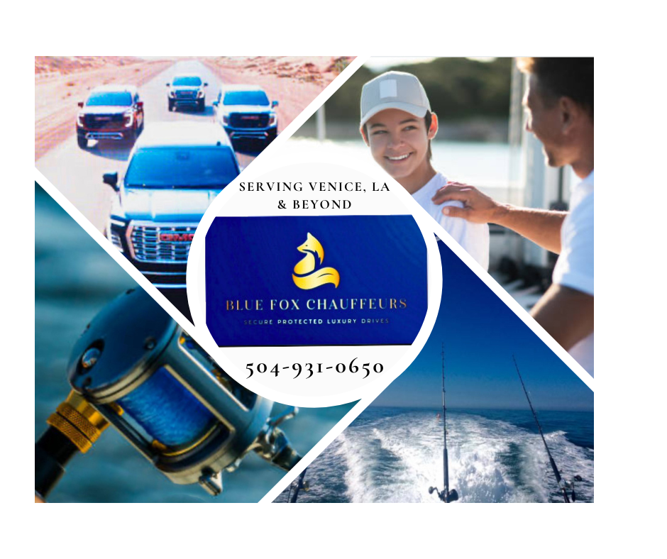 Drives to Venice for Charter Fishing Trips