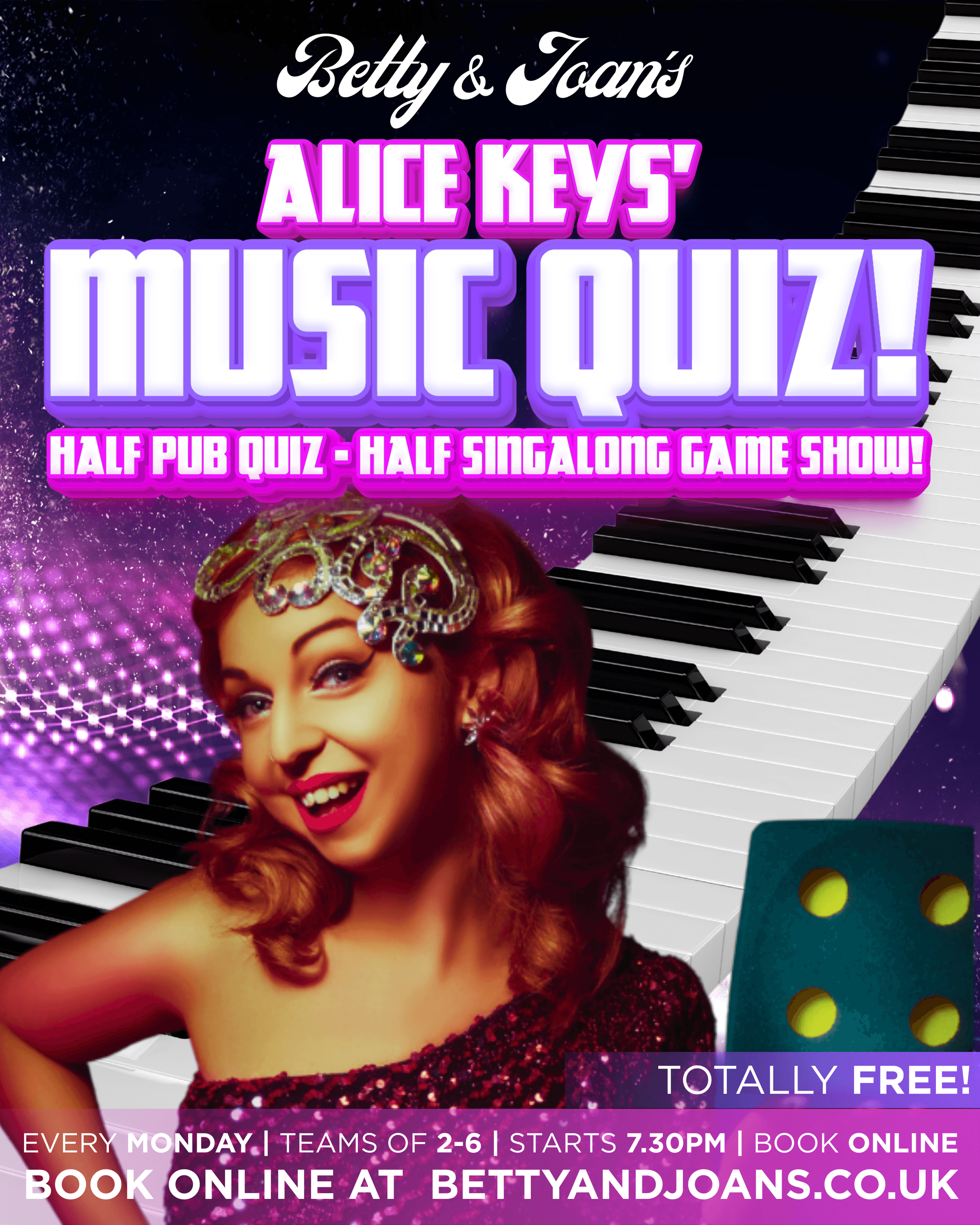 Music Quiz Poster for Website
