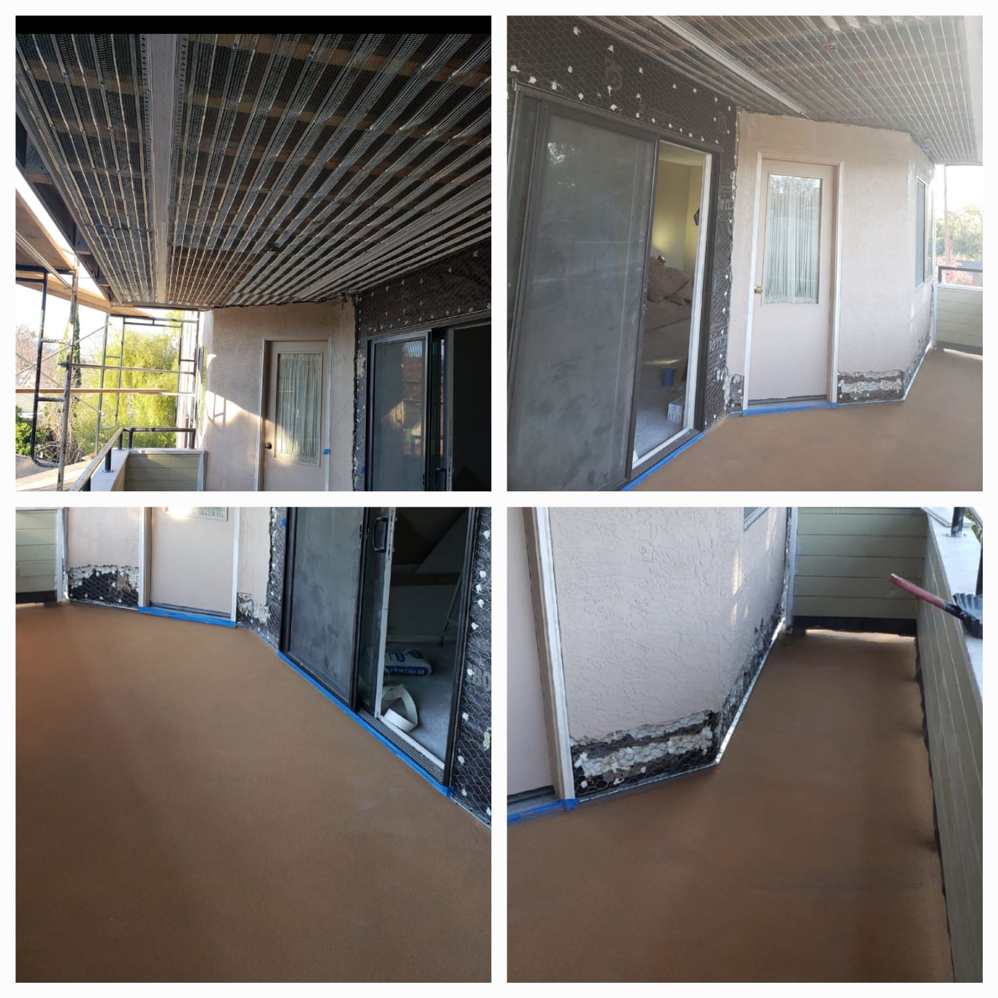 Balcony Coating System Application