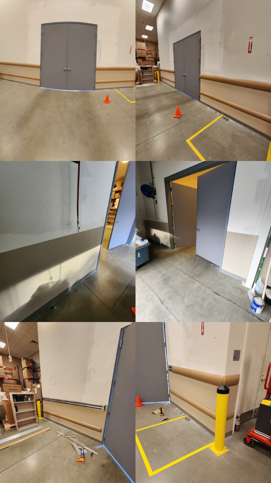 Warehouse Bumper Guard Installation